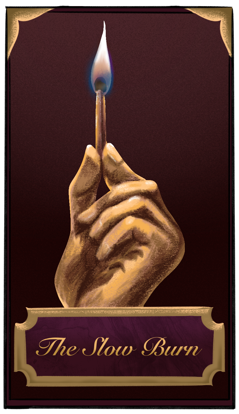 Book Trope Tarot: Slow Burn