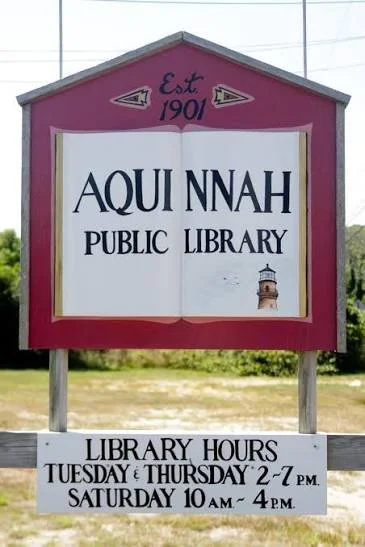 Aquinnah Library Tabling