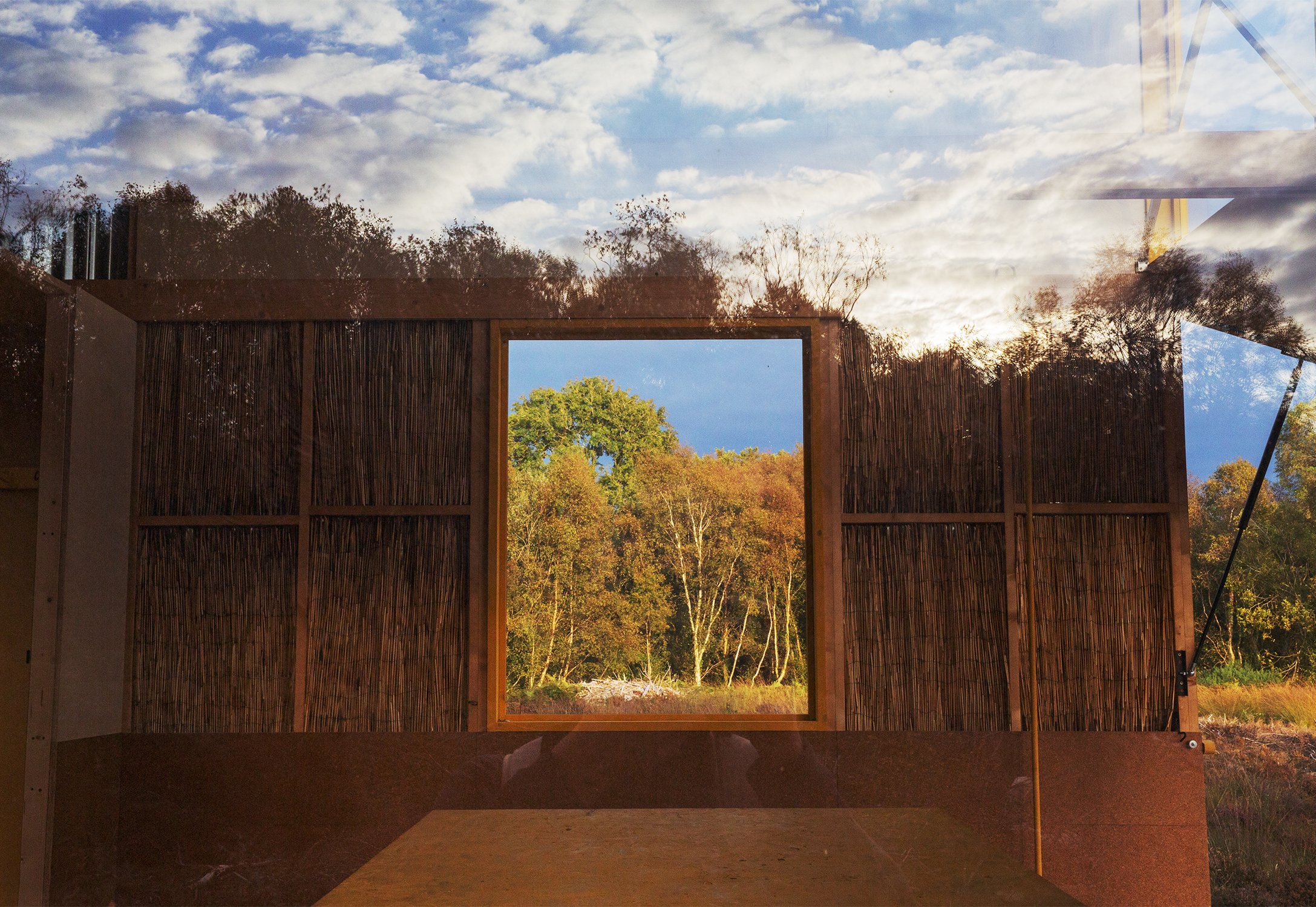 Bog Bothy Installation, Girley Bog, Co. Meath, 2025.