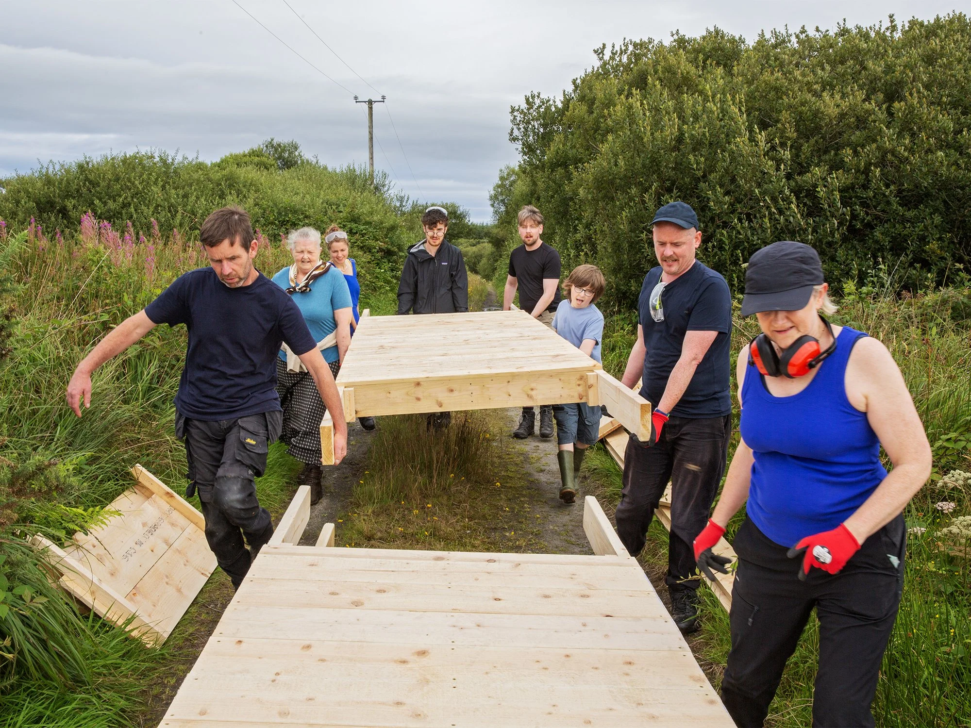 Bog Bothy Workshop, Common Knowledge Centre, Co. Clare, 2024.