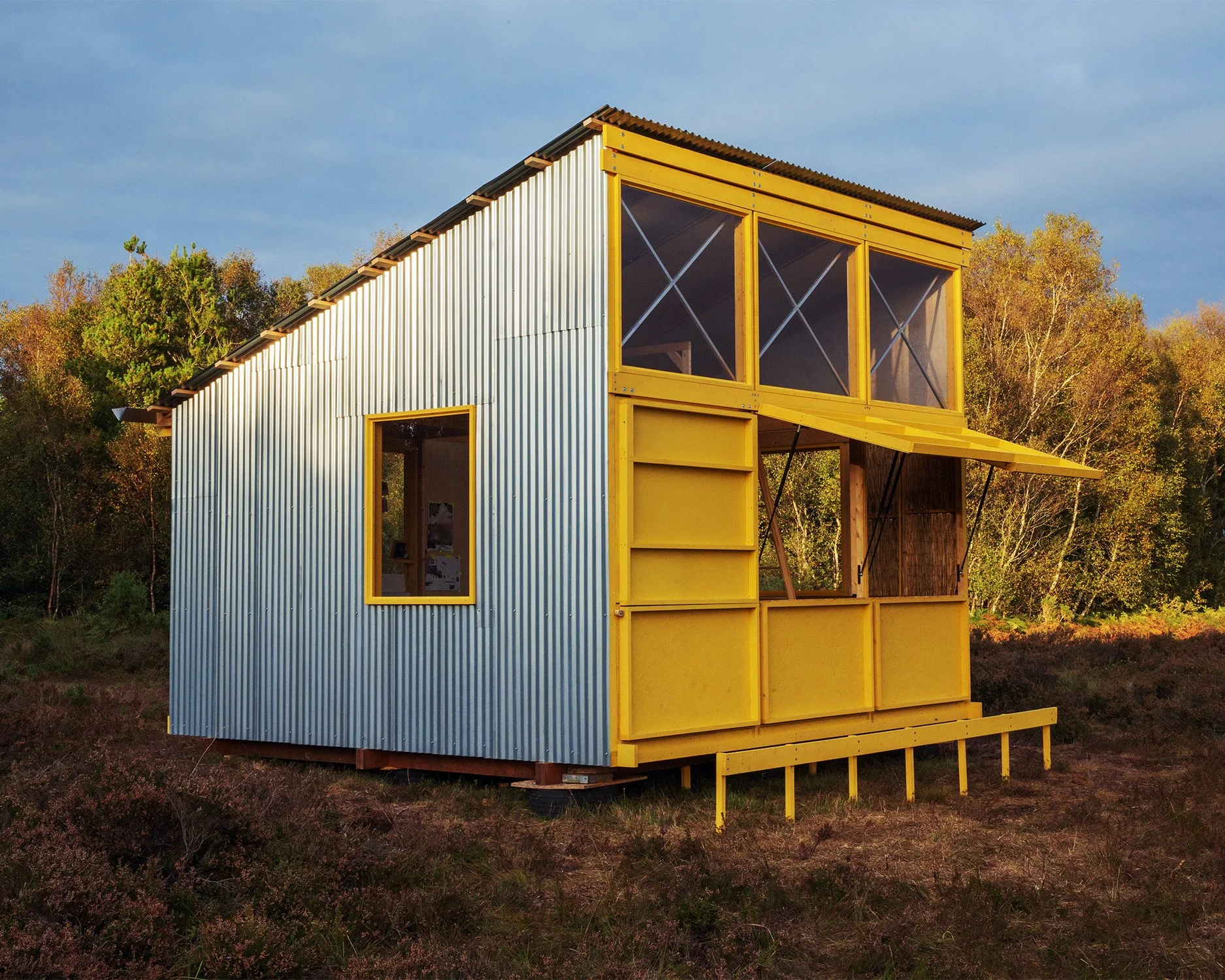 Bog Bothy Installation, Girley Bog, Co. Meath, 2025.