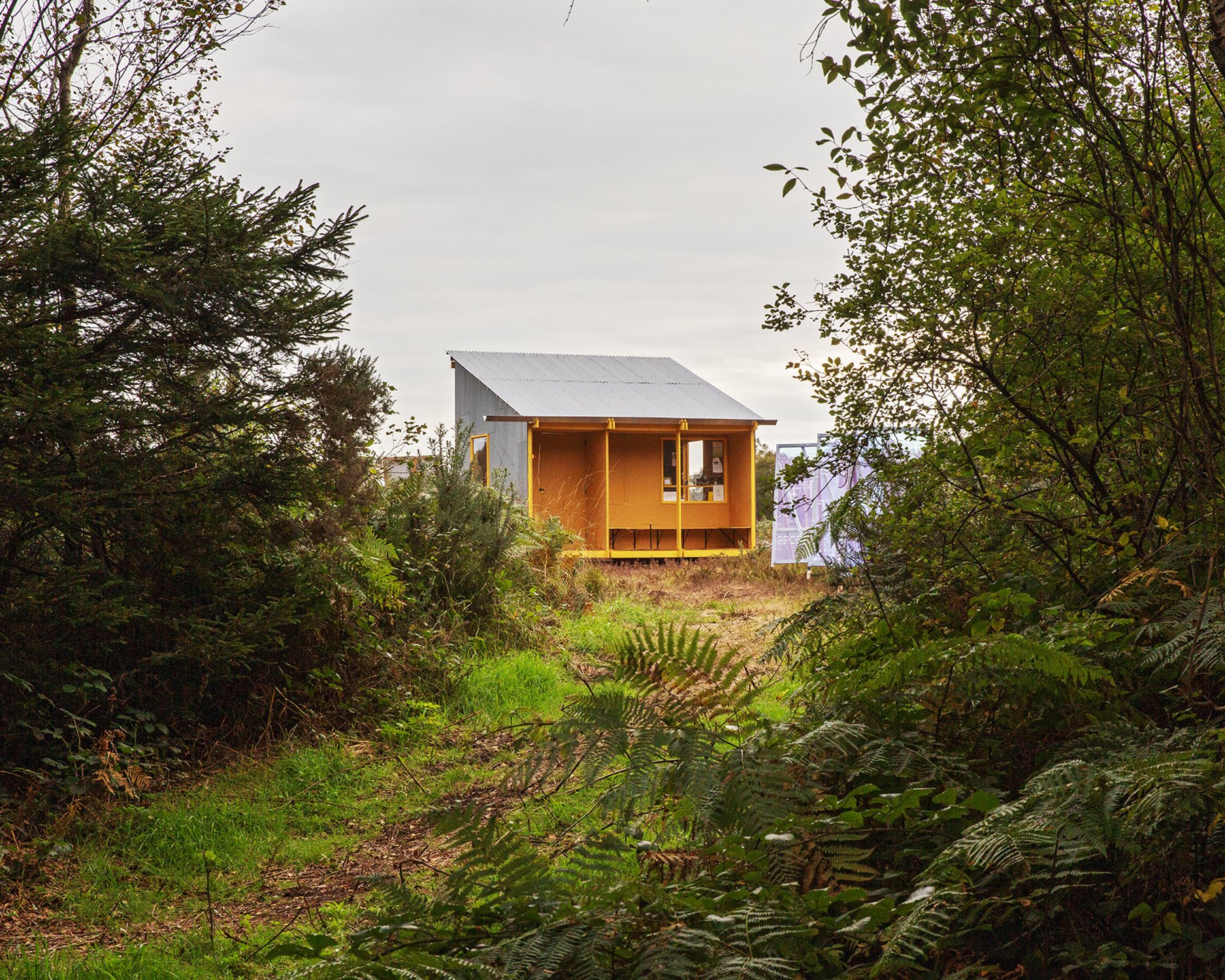 Bog Bothy Installation, Girley Bog, Co. Meath, 2025.
