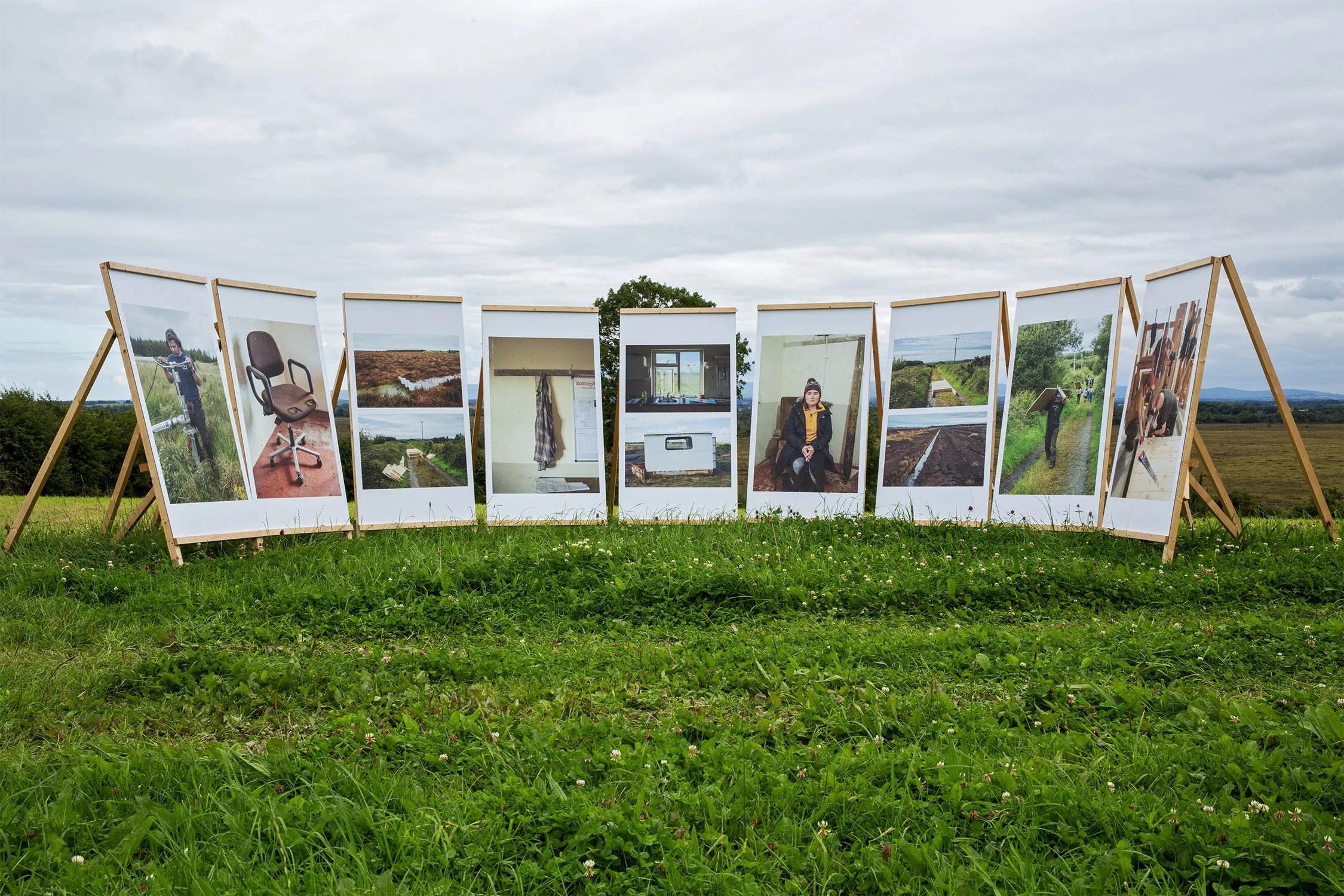 Bog Bothy Installation, Clara Bog, Co. Offaly, 2025.