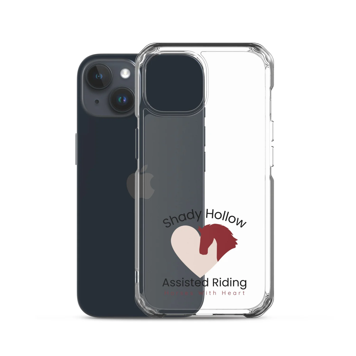 Clear Case for iPhone® — Shady Hollow Assisted Riding