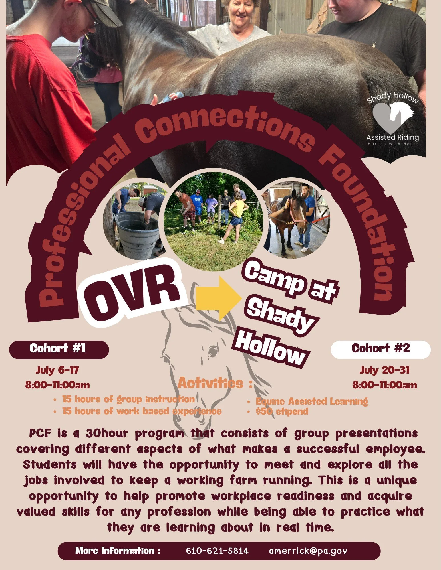 Summer Camp, have fun and get paid for it... WHAT?  You read it right!  Register with the Office of Vocation Rehabilitation and get your kid signed up for a unique learning opportunity.  Connect with professionals, learn life skills and job training 