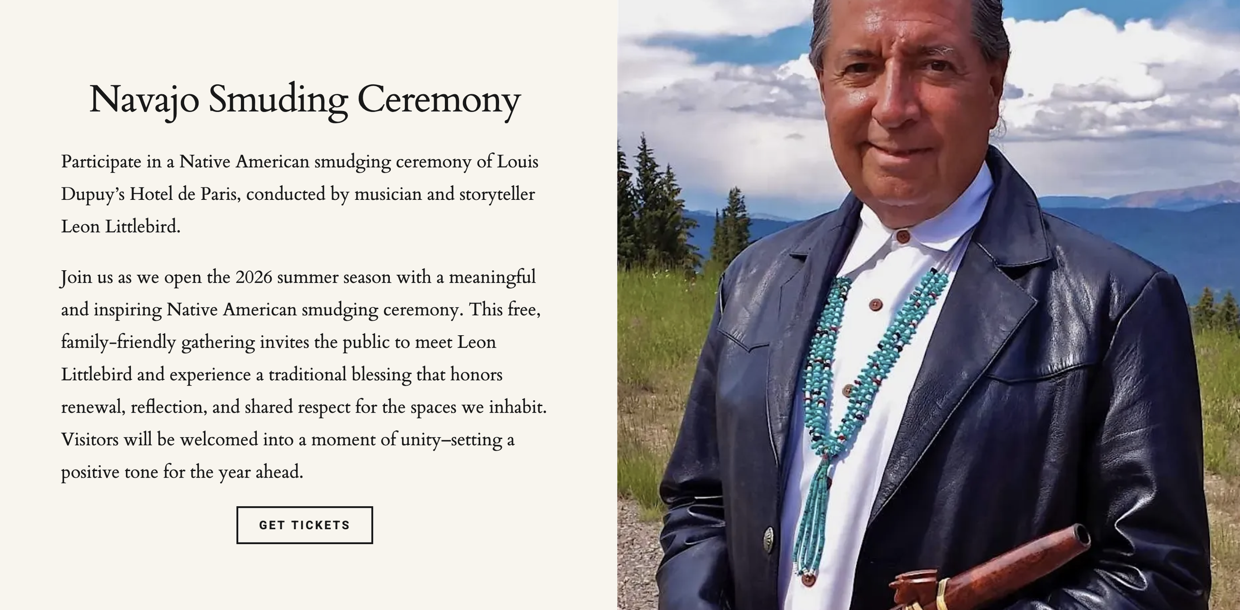 Hotel deParis Ceremony