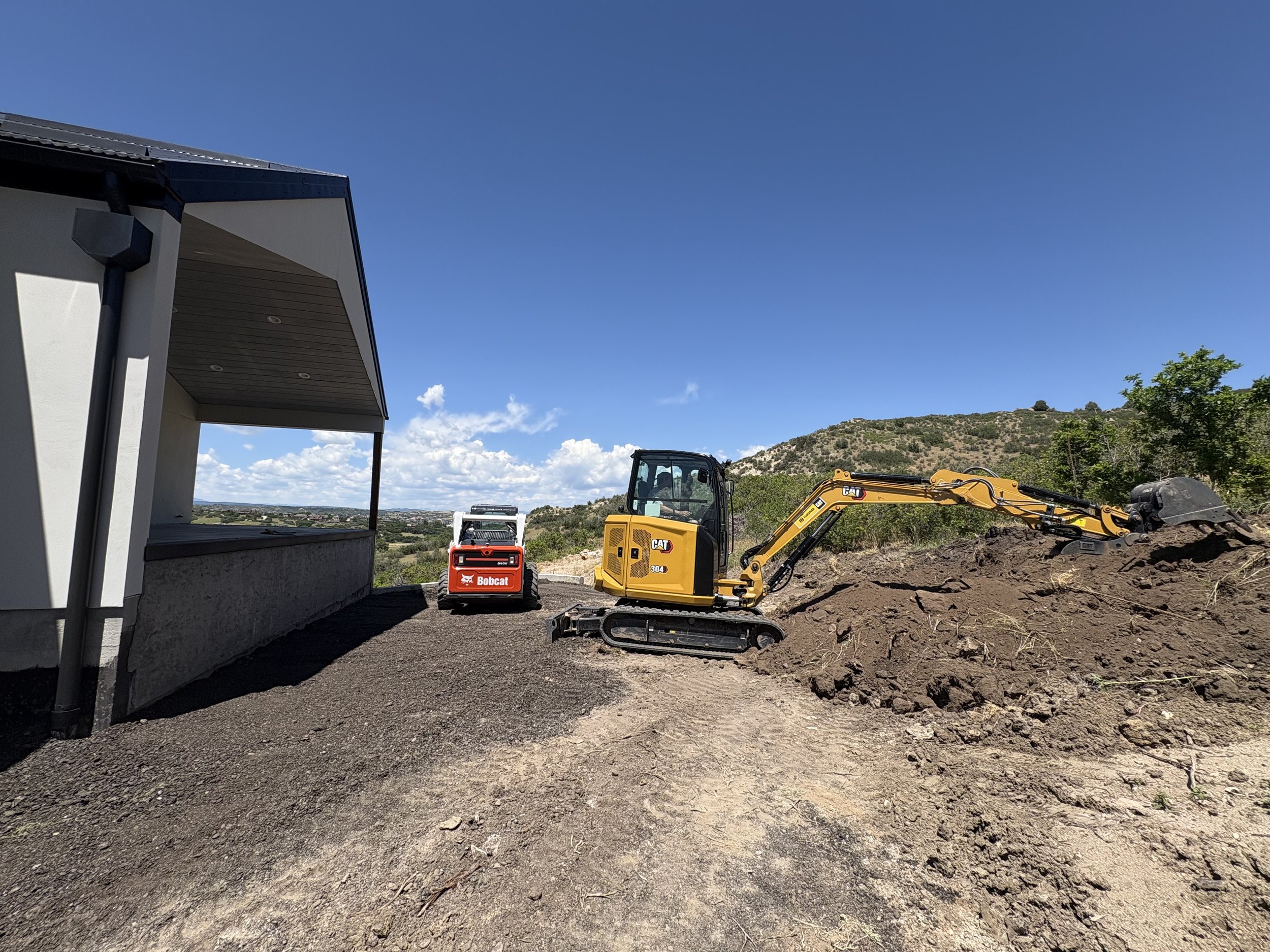 Lots of playing in the dirt!
