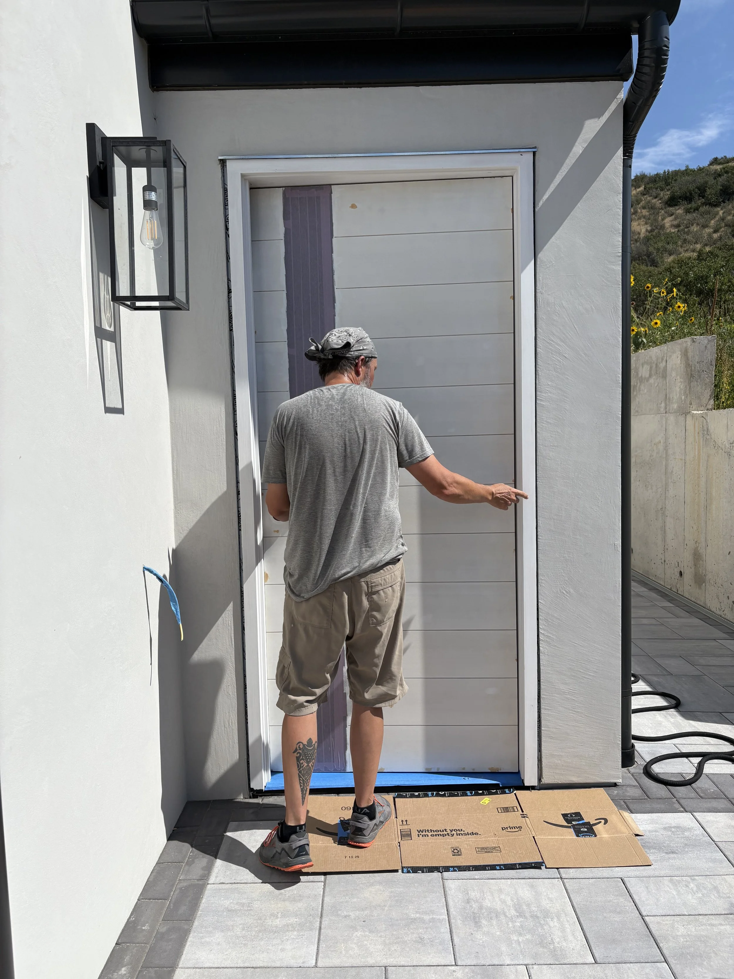 Kris does a little fine tuning.