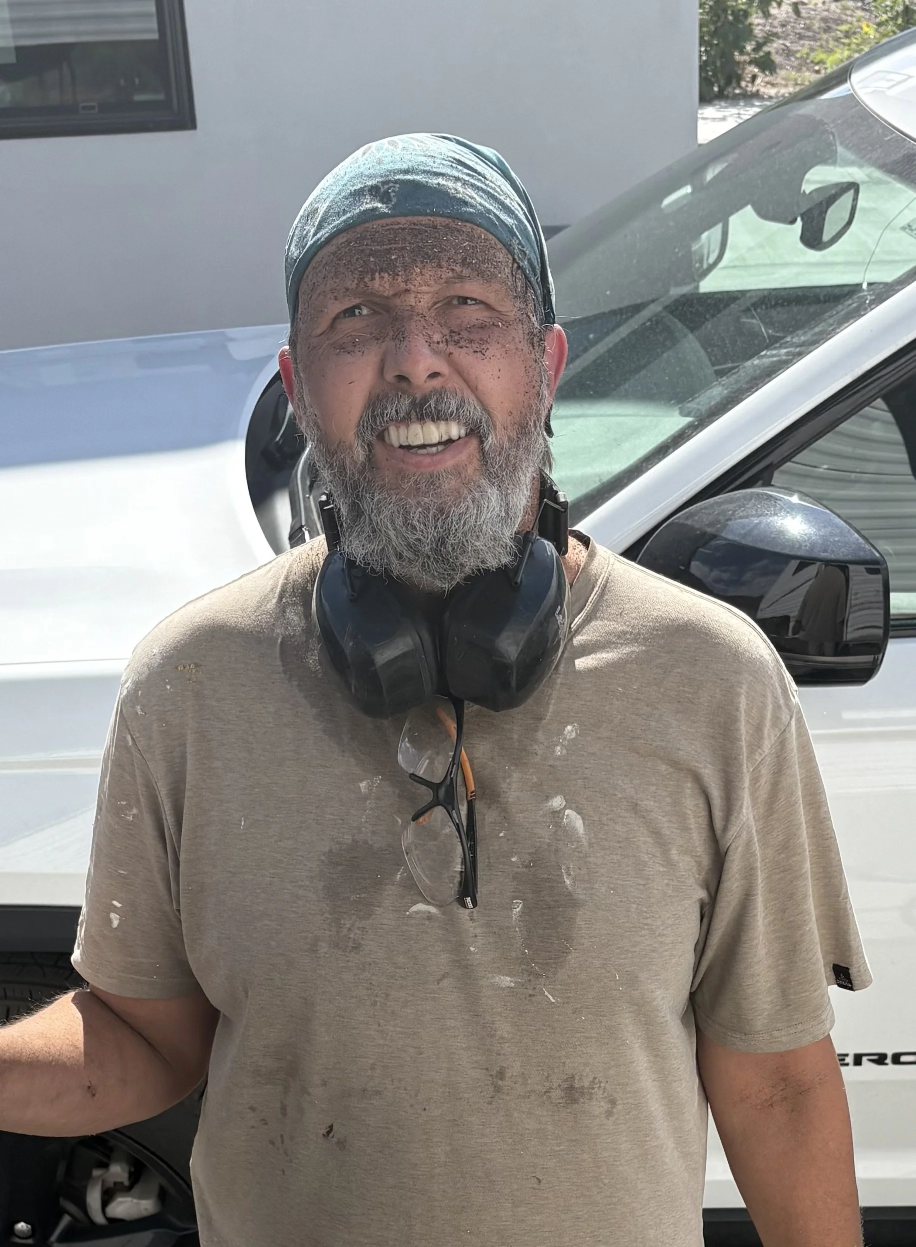 "What? Is there something on my face?"