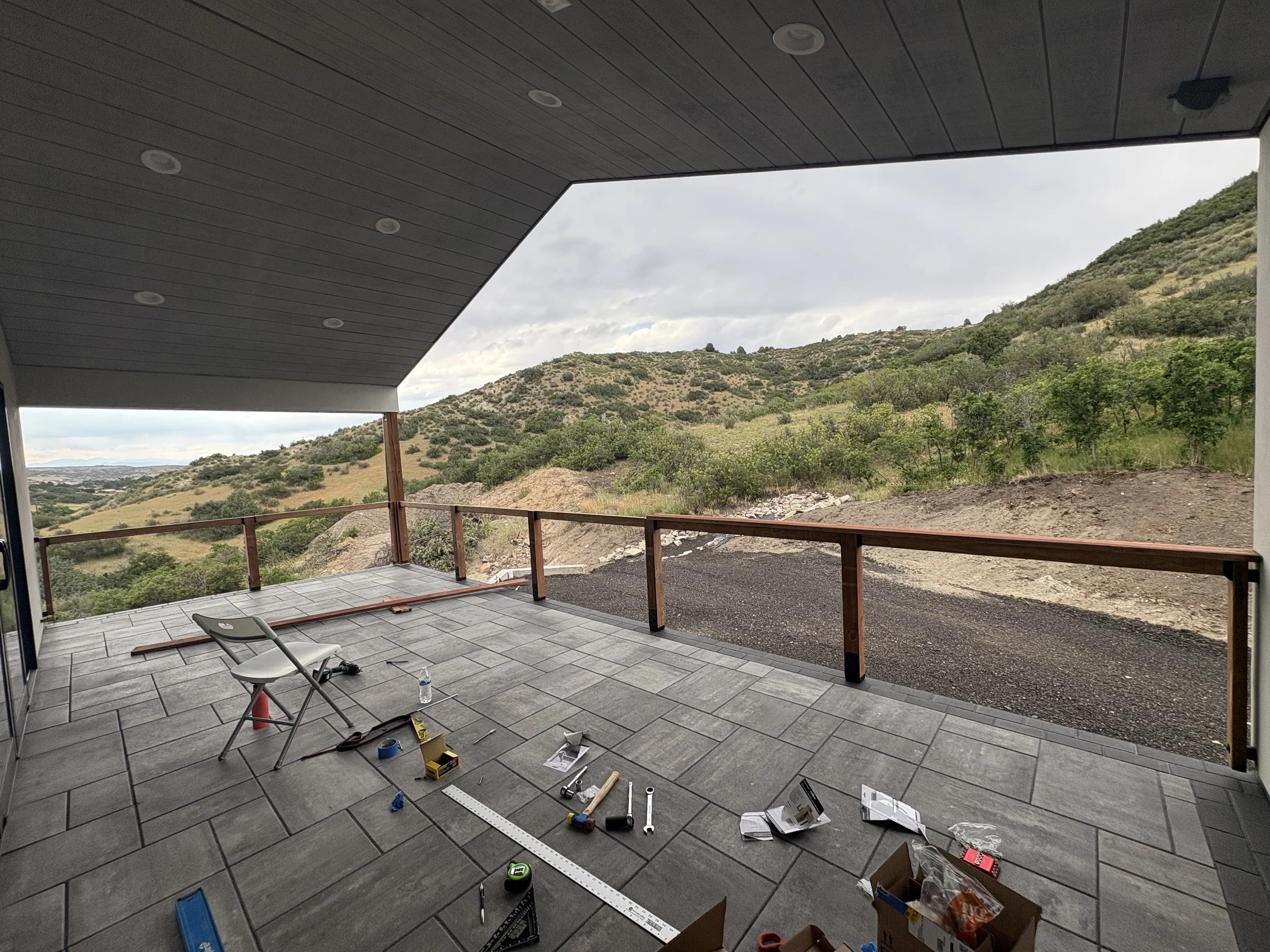 Here's a wider view to see the entire project.