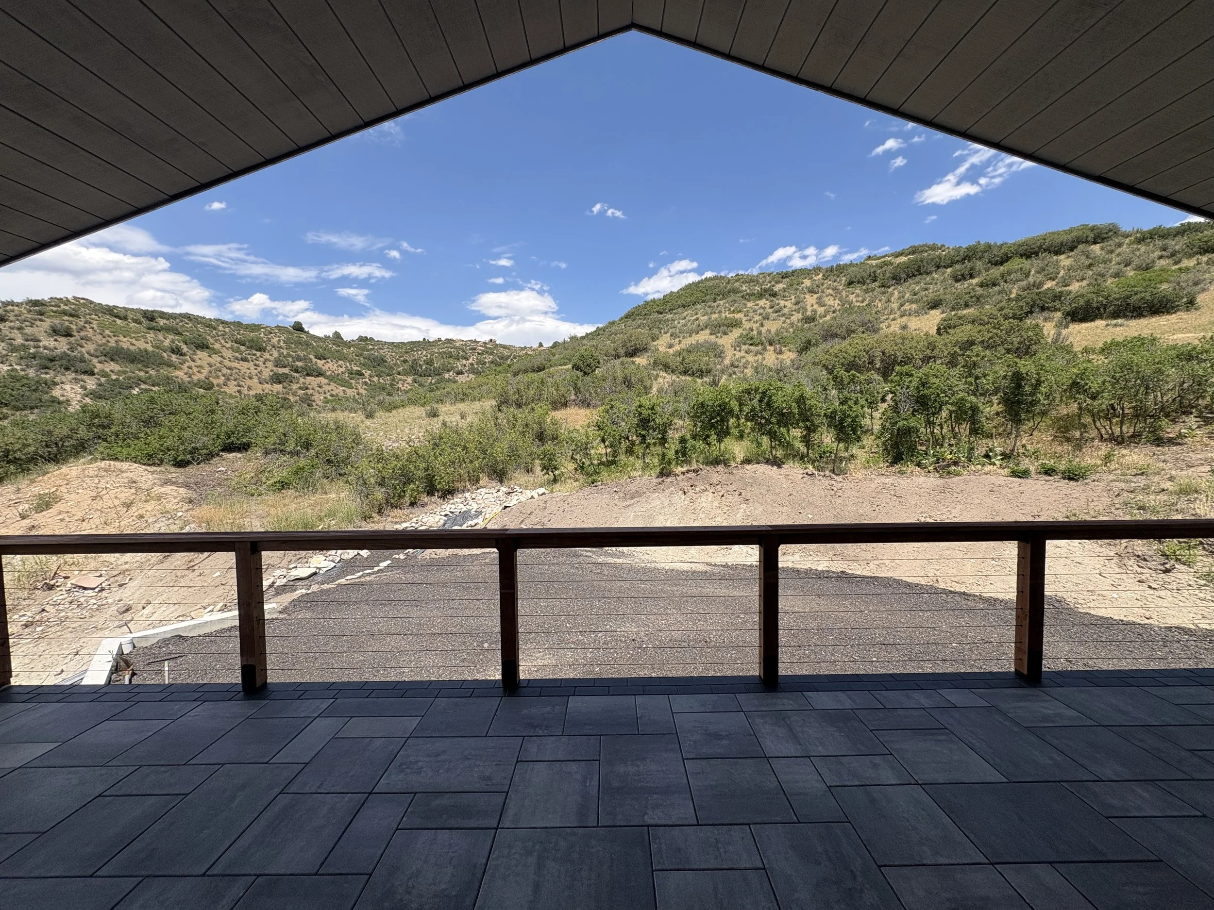 Completed! Look at that view!