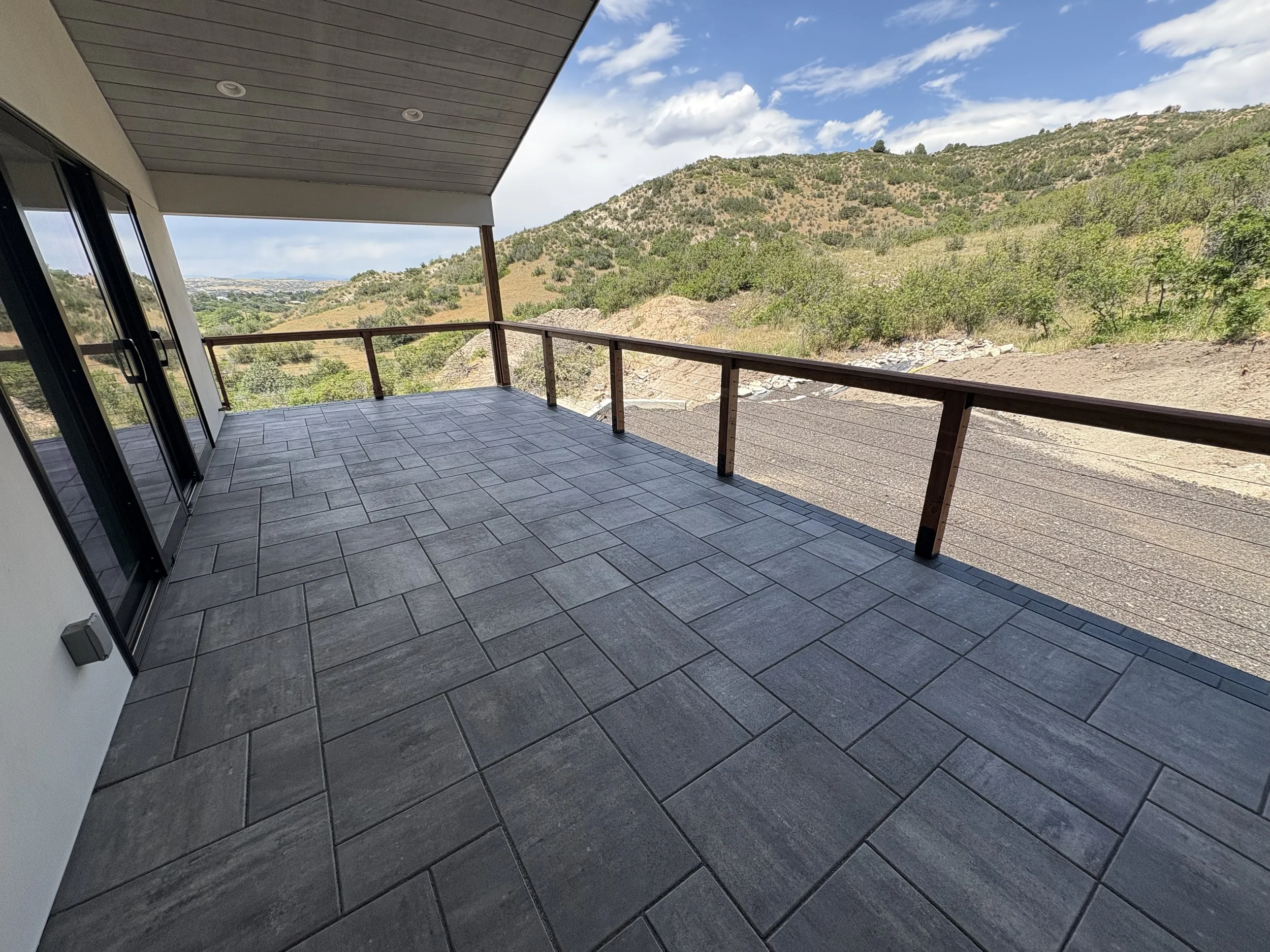 ...and the northwest view.