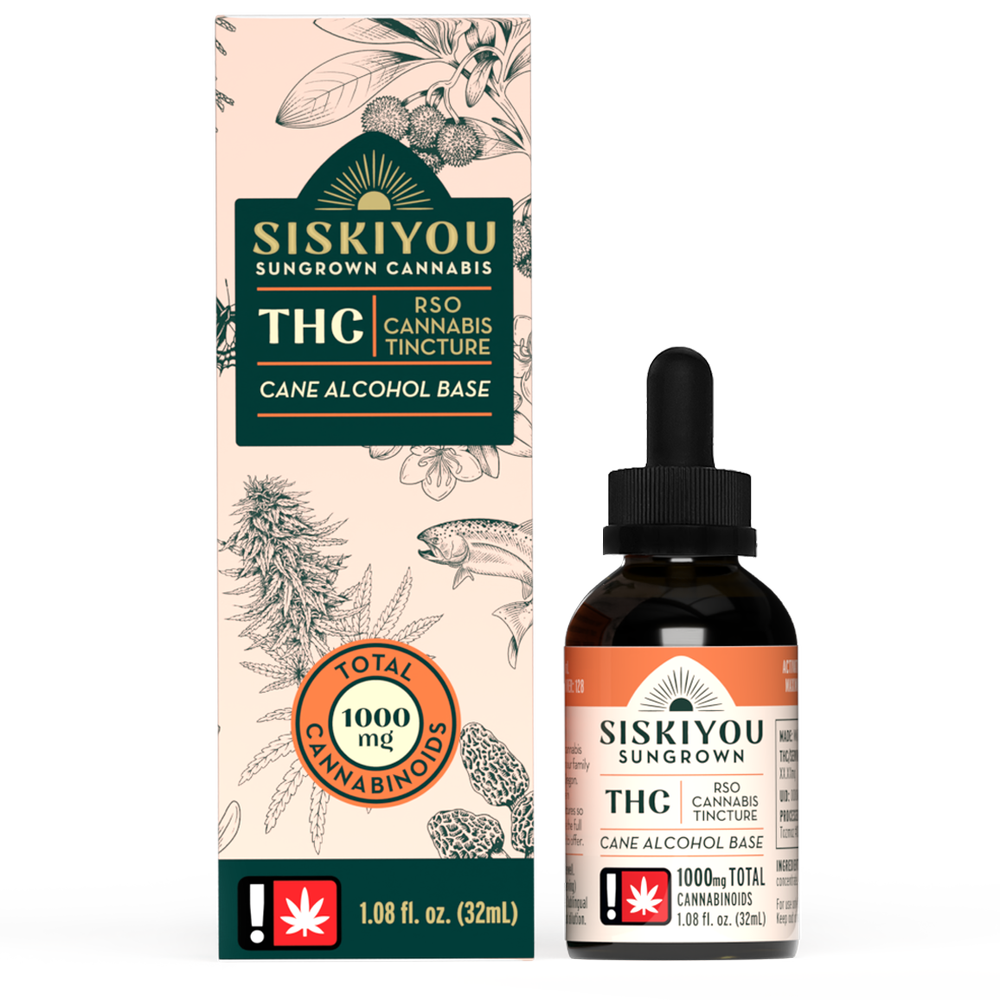 THC Alcohol Tincture — Siskiyou Sungrown Cannabis