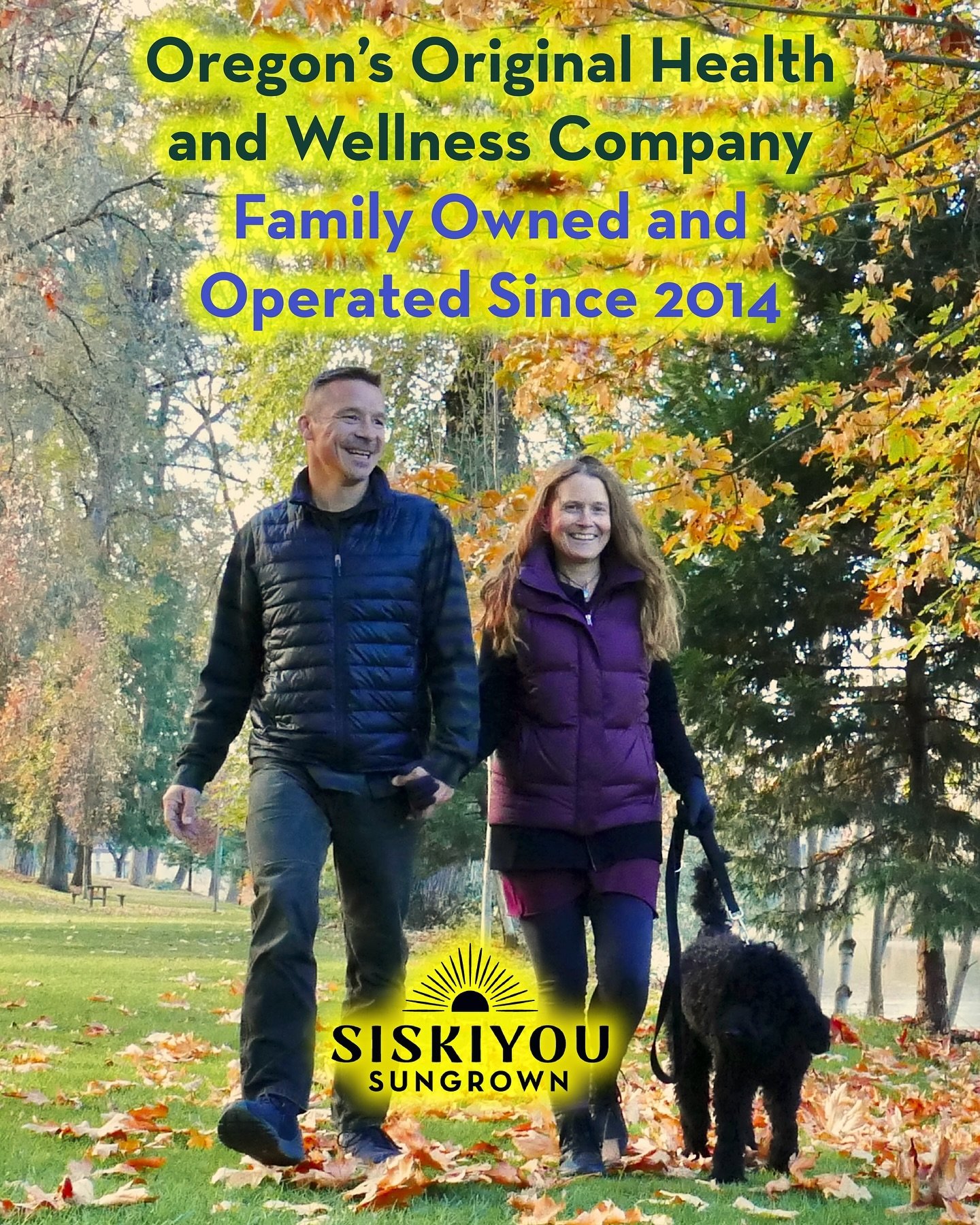 Oregon&rsquo;s original health and wellness company, family owned and operated since 2014. Thank you for your support! 💚🙏

#HealthAndWellness #FamilyOwned #OregonOriginal #SiskiyouSungrown #FeelBetter #GiveThanks