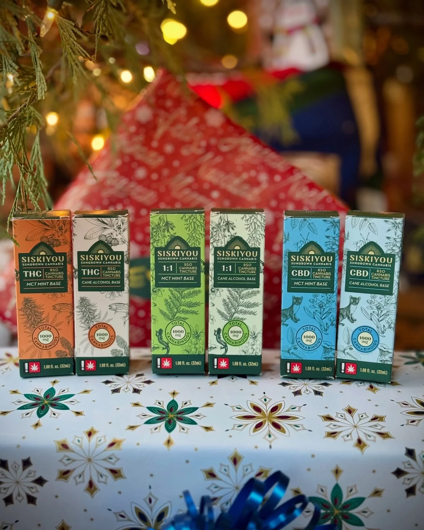 Feel Better this holiday season with our alcohol-extracted RSO and tinctures, and CO2-extracted carts! If you don&rsquo;t find them at your favorite shop, ask for them!

Learn more at siskiyousungrown.com 

#HappyHolidays #RSO #Tincture #VapeCarts #S