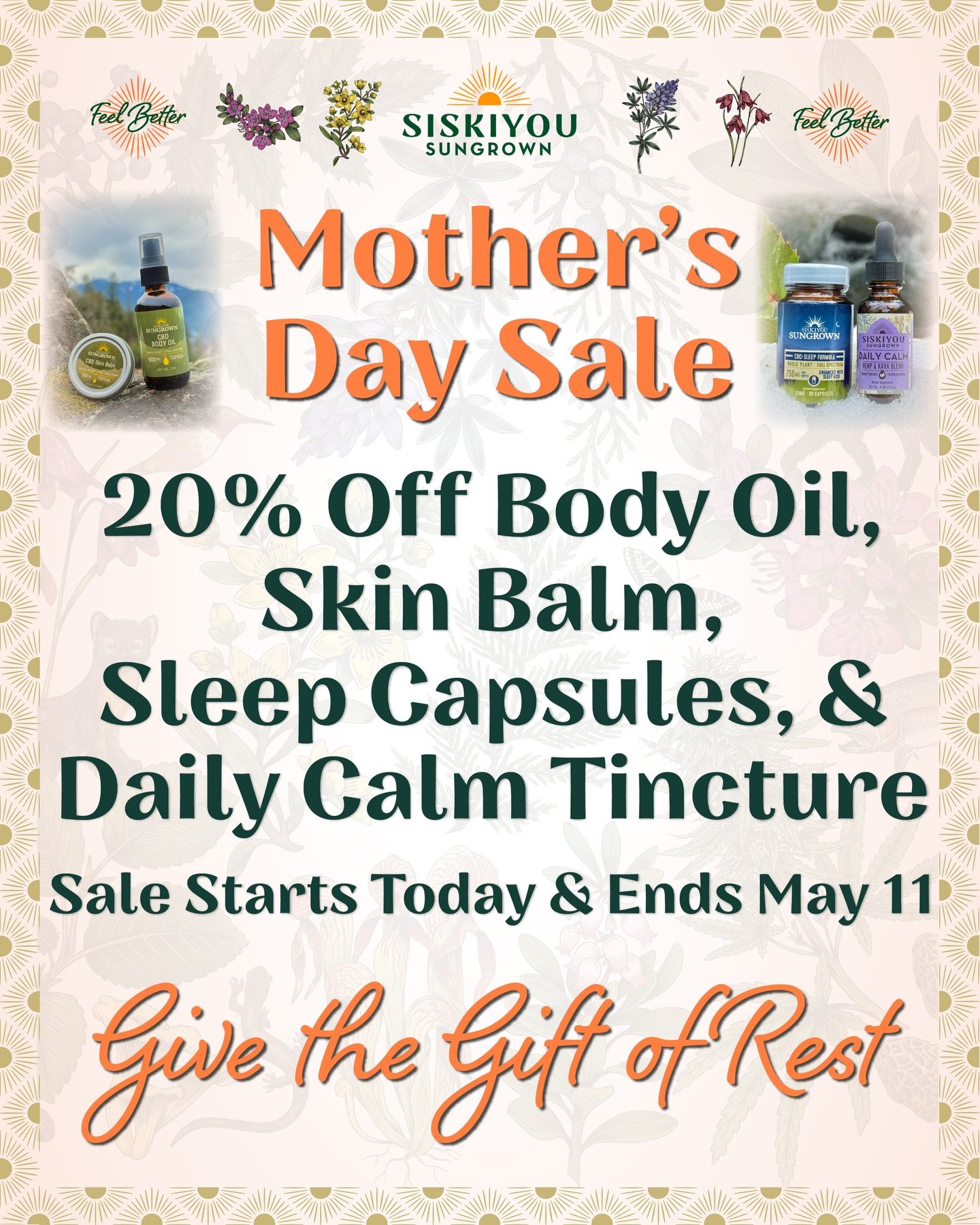 This Mother&rsquo;s Day, we&rsquo;re making it easy to give something that genuinely helps.

Whether she&rsquo;s winding down at the end of a long day, looking for a little calm in the middle of one, or simply in need of some whole-plant self-care &m
