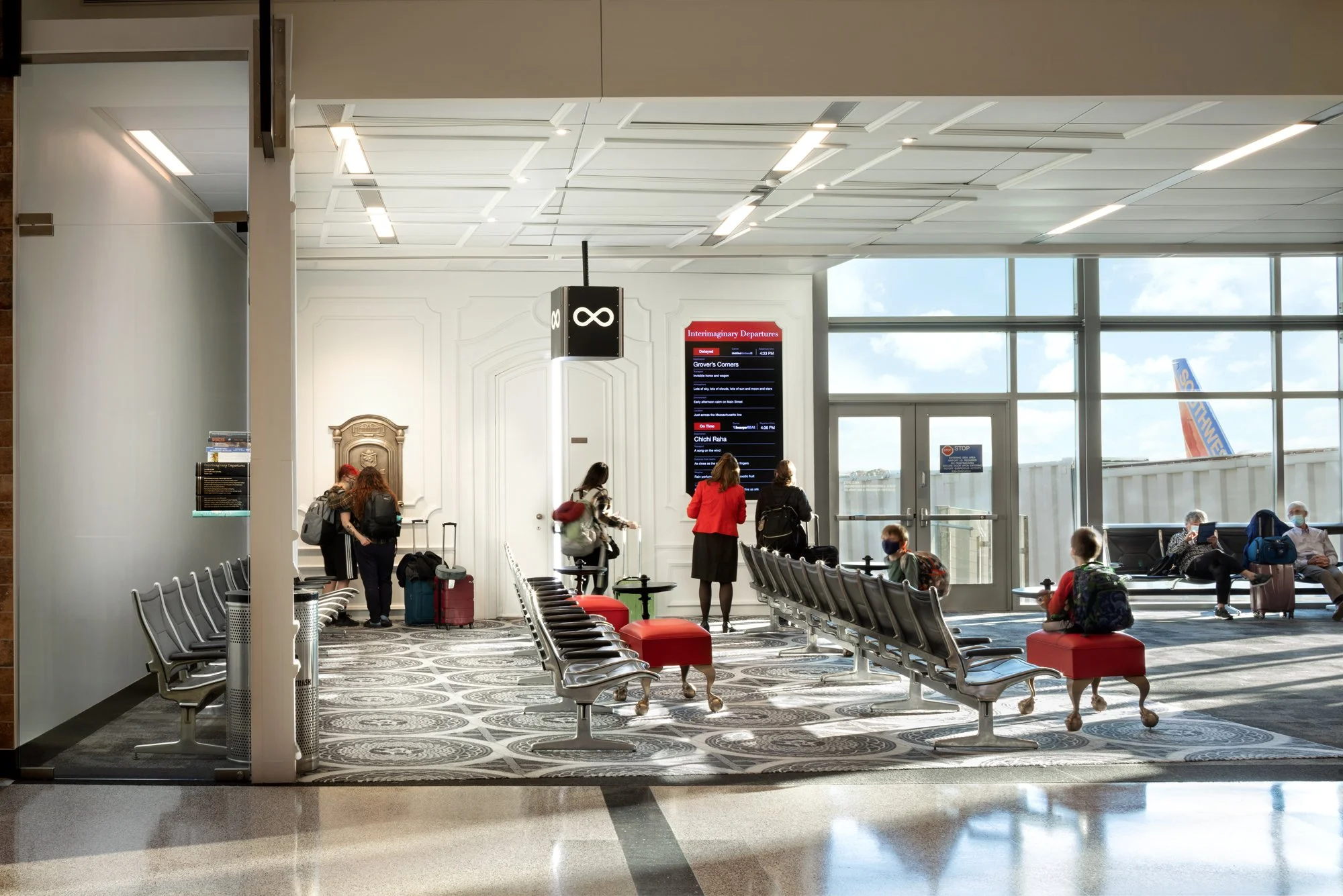 Interimaginary Departures