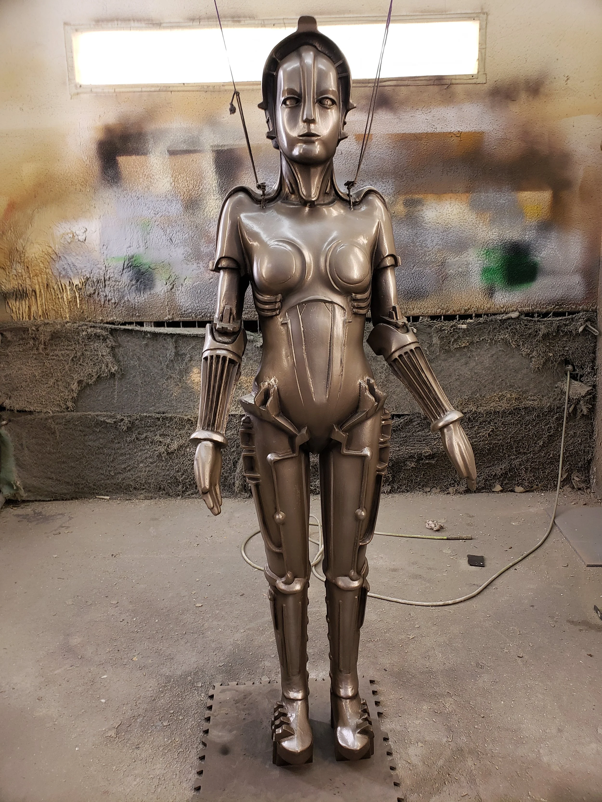 Final paint before installation