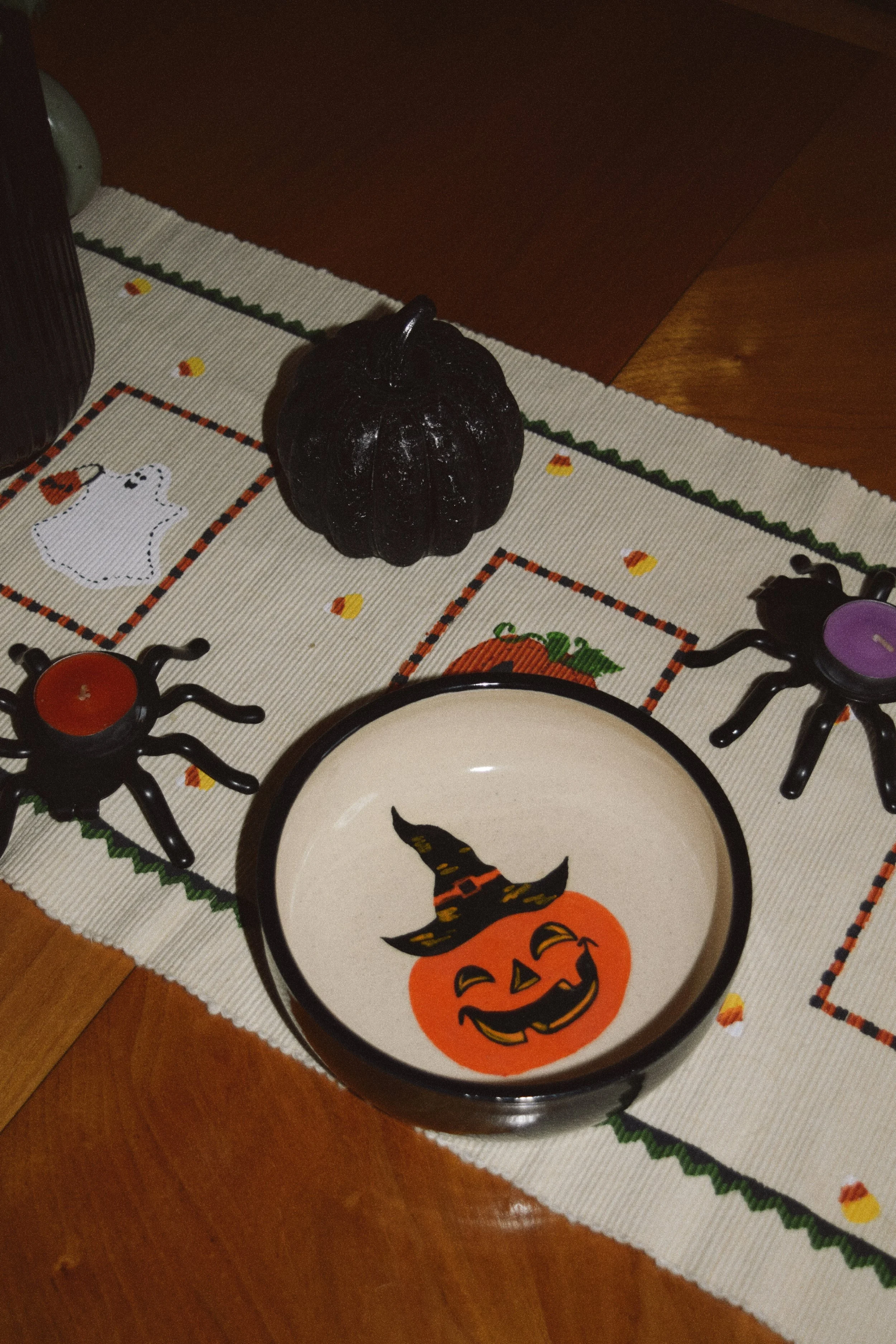Jack-O-Lantern Bowl