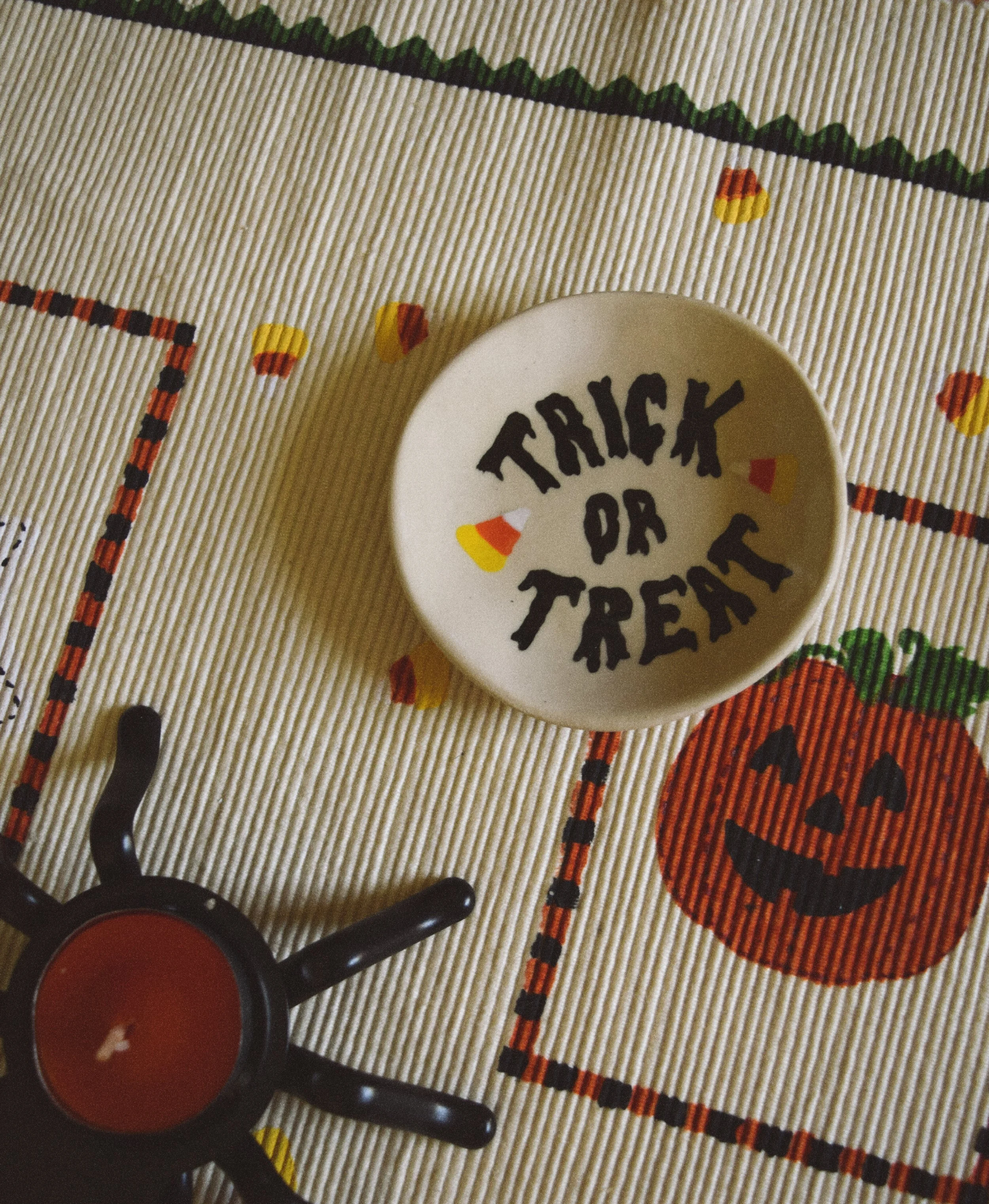Trick or Treat Ring Dish