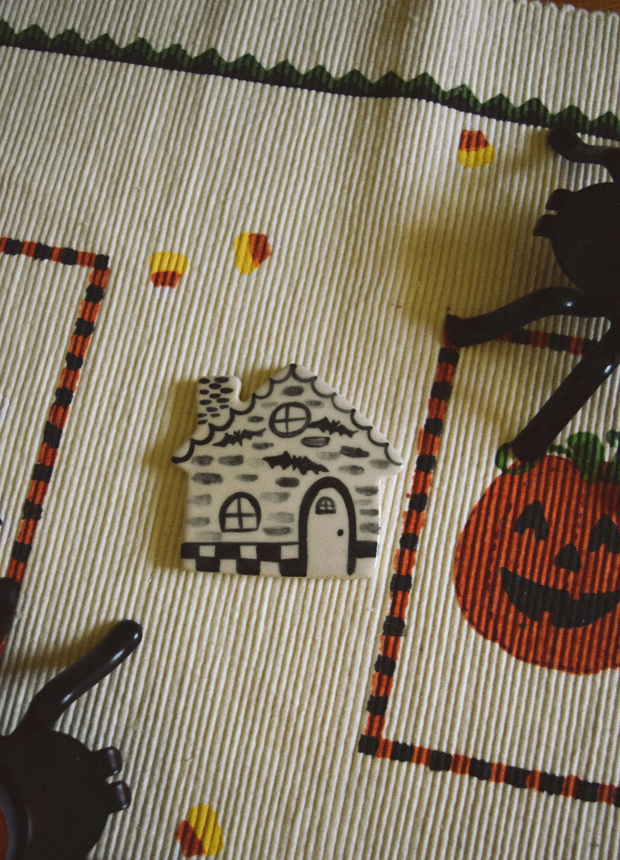 Haunted House Magnet