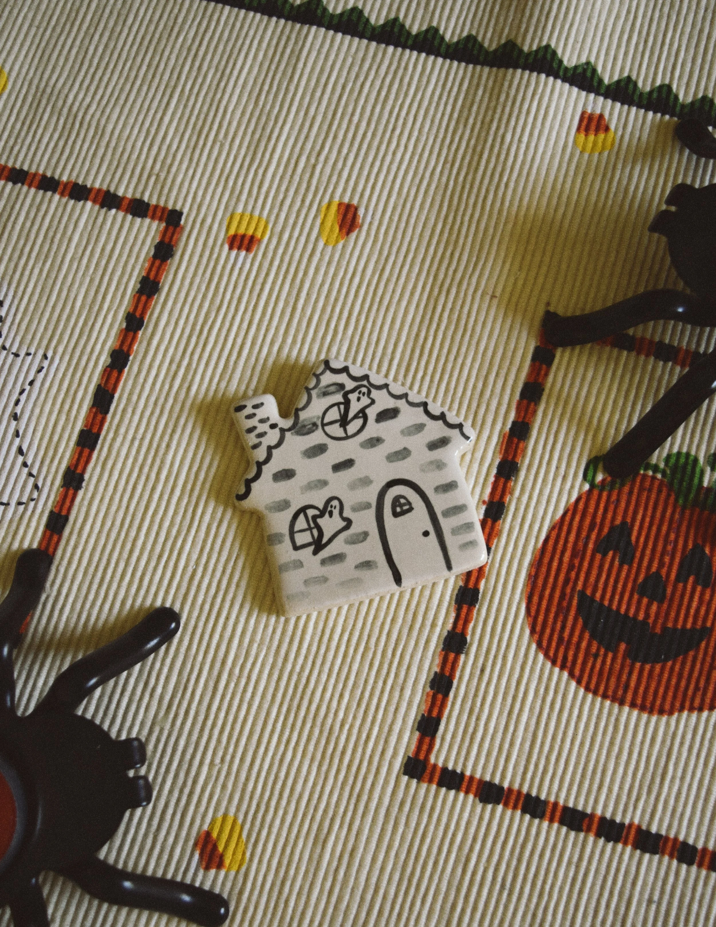 Haunted House Magnet