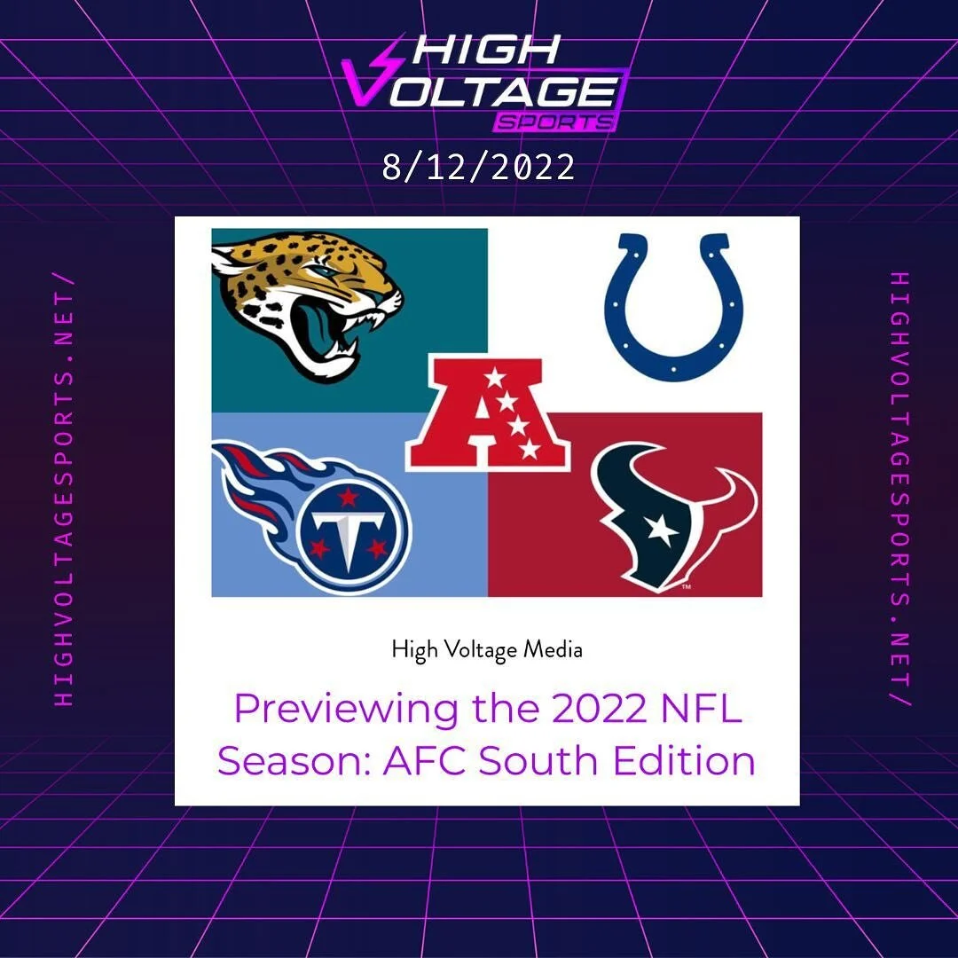 Latest @highvoltagesports piece is up!! Breaking down the AFC South and where I think each team will finish! We&rsquo;re getting closer and closer to week 1 by the day! Get your @nfl picks at highvoltagesports.net today!! 🔥🔥🔥🔥

Link in the bio fo