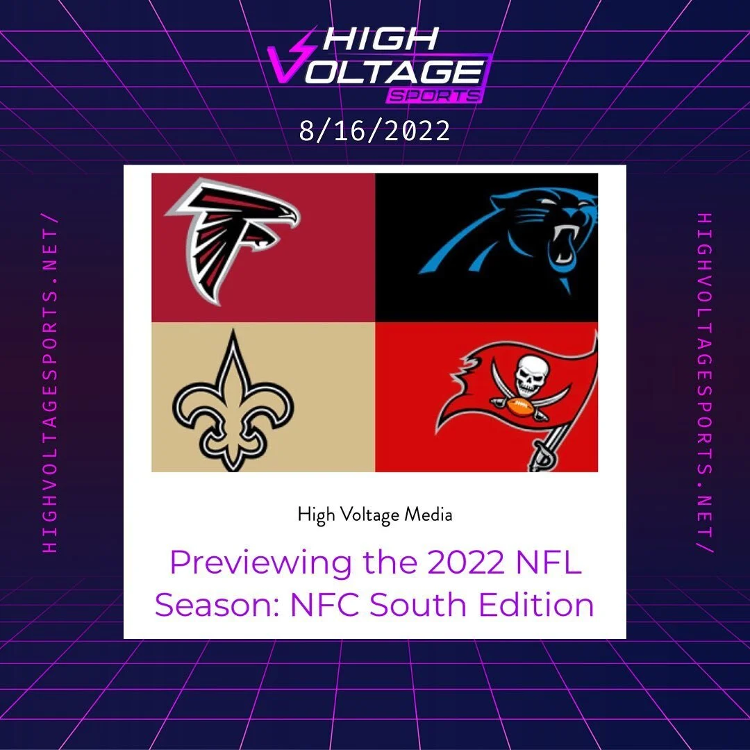 Latest @highvoltagesports piece is up! Breaking down the NFC South and how I see the four teams finishing in the division! 🔥🏈⌨️ 

Link in the bio and story for full article!

#sports #sportsbetting #sportspicks #sportswriting #writing #nfl #footbal