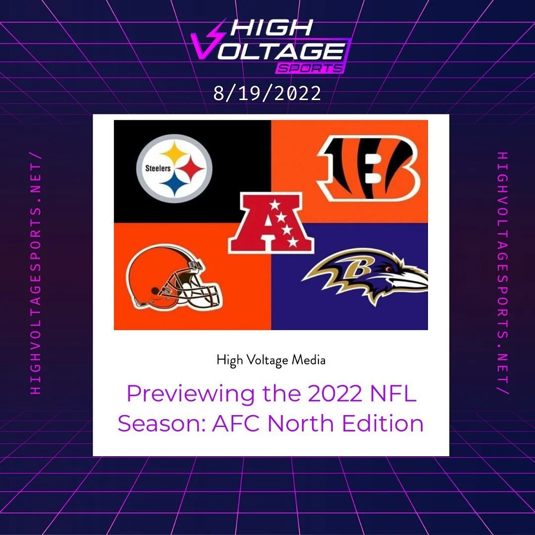Latest @highvoltagesports piece is up! Breaking down my predictions for the #afcnorth and how I see the division playing out. 

Link in the bio for full article!

#nfl #nflfootball #football #footballseason #afc #clevelandbrowns #browns #cincinnatibe