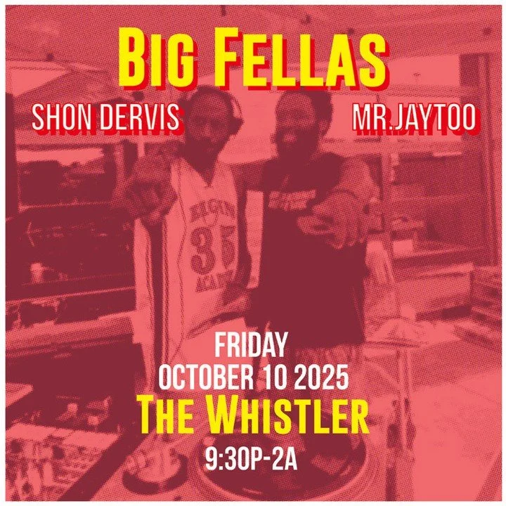 Big Fellas is the dynamic duo of Chicago nightlife vets @shondervis and @thedjyomamaluv bringing new styles and freshness galore to the dance floor.