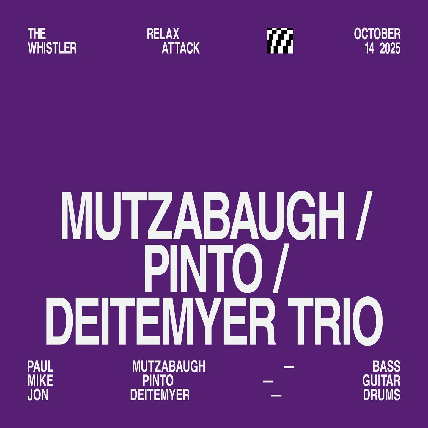 🎵 @paul.mutzabaugh (bass), @mikepintoguitar (guitar), and @jondeitemyer⁠ (drums) are a long-standing Chicago-based jazz/folk trio. Their catalogue includes original music by each of the three members, as well as choice arrangements spanning a wide r