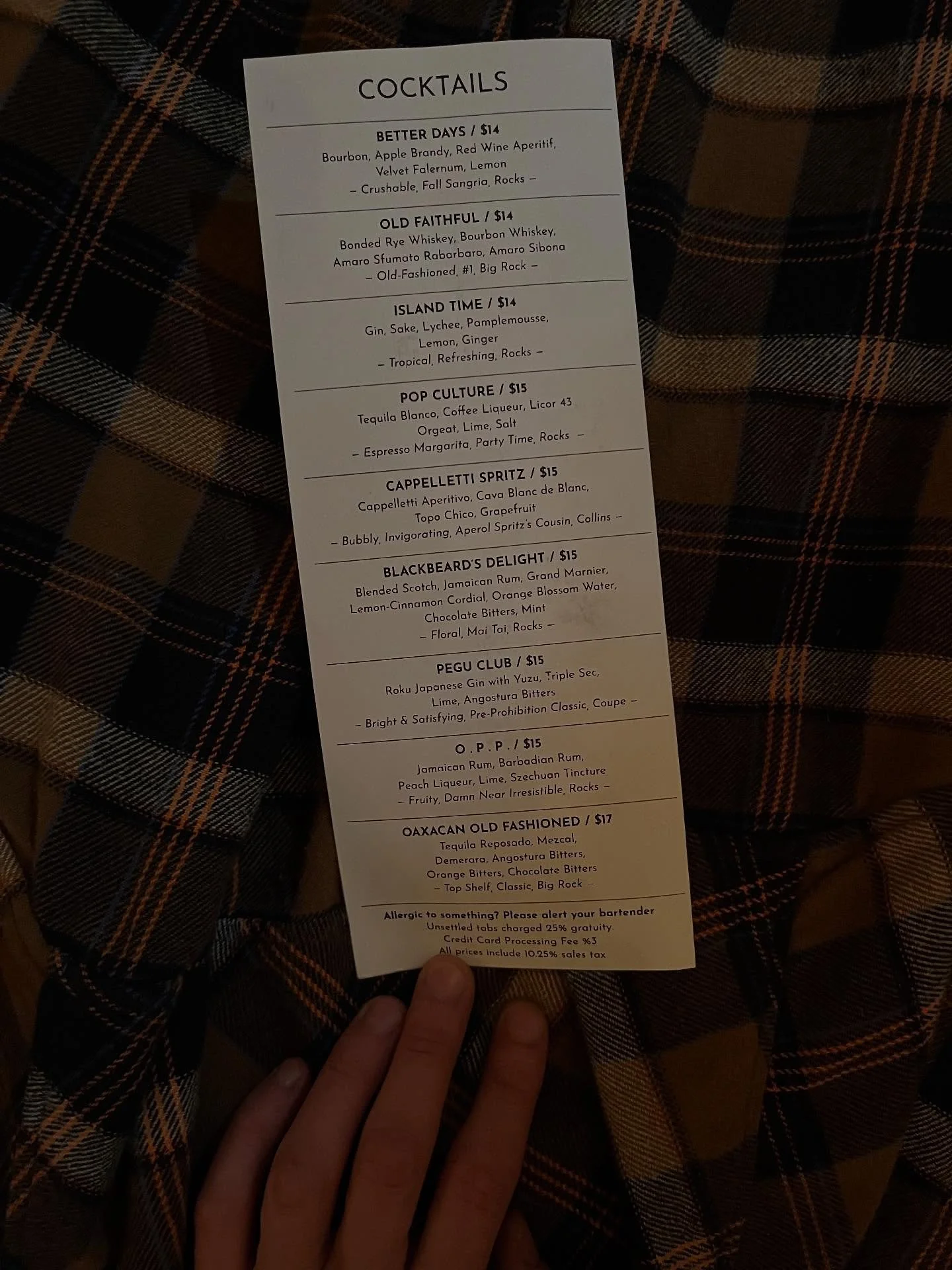 Menu 10.18.25