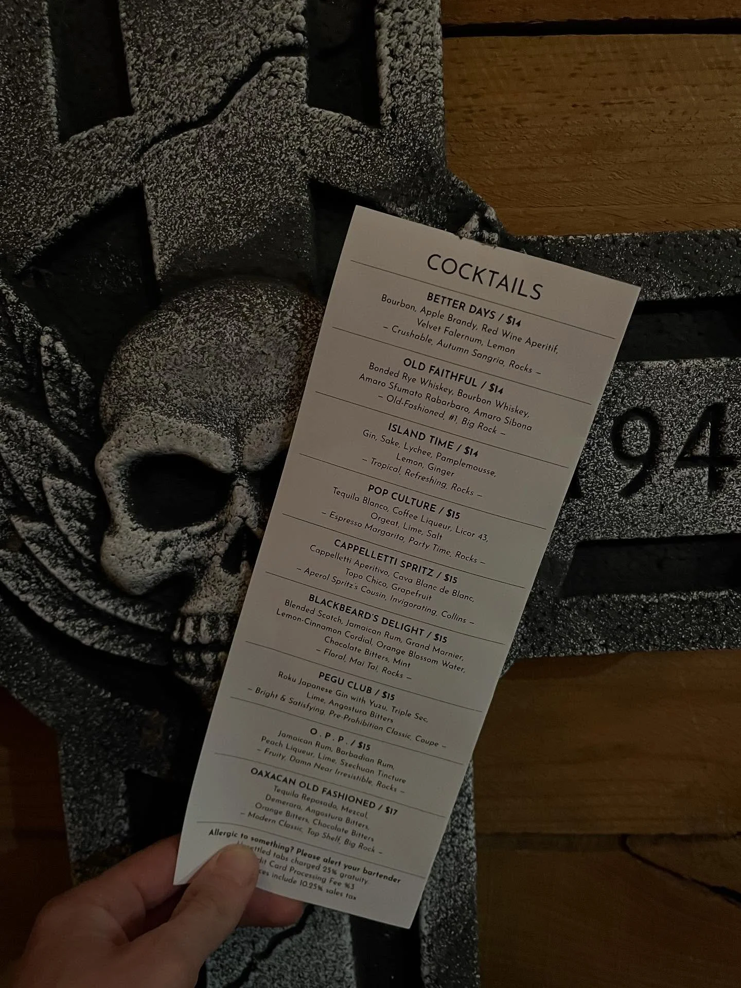 Menu 10.25.25