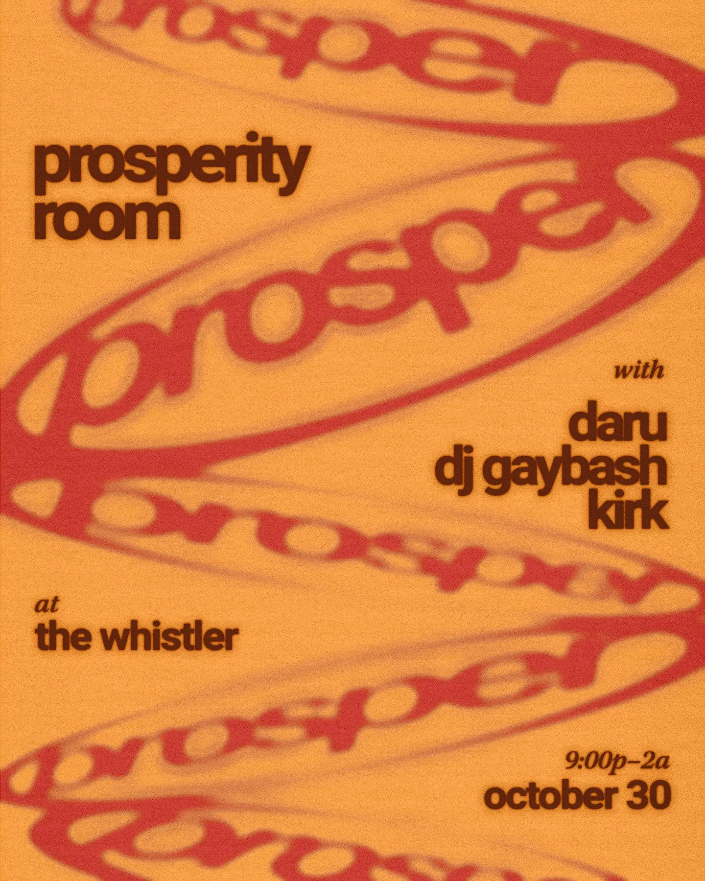 We're vibing all night Halloween Eve in the Prosperity Room ✨️ RnB, Hip-Hop Remixes, Afrobeats, Baile Funk, and you.