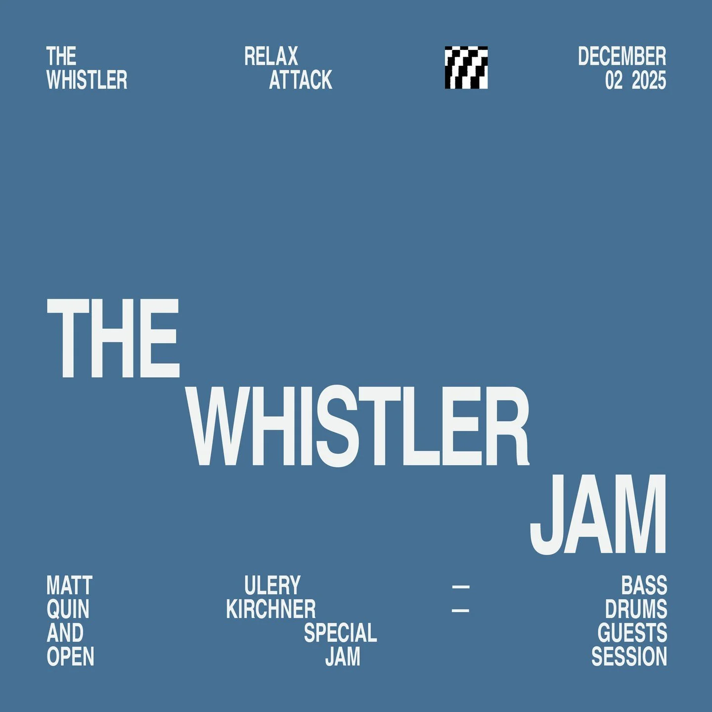 🎶 On the first Tuesday of every month, we turn The Whistler into a community bandstand, open to any and all jazz musicians ready to stretch, listen, and build something in the moment together. From working players to students and first-timers, every