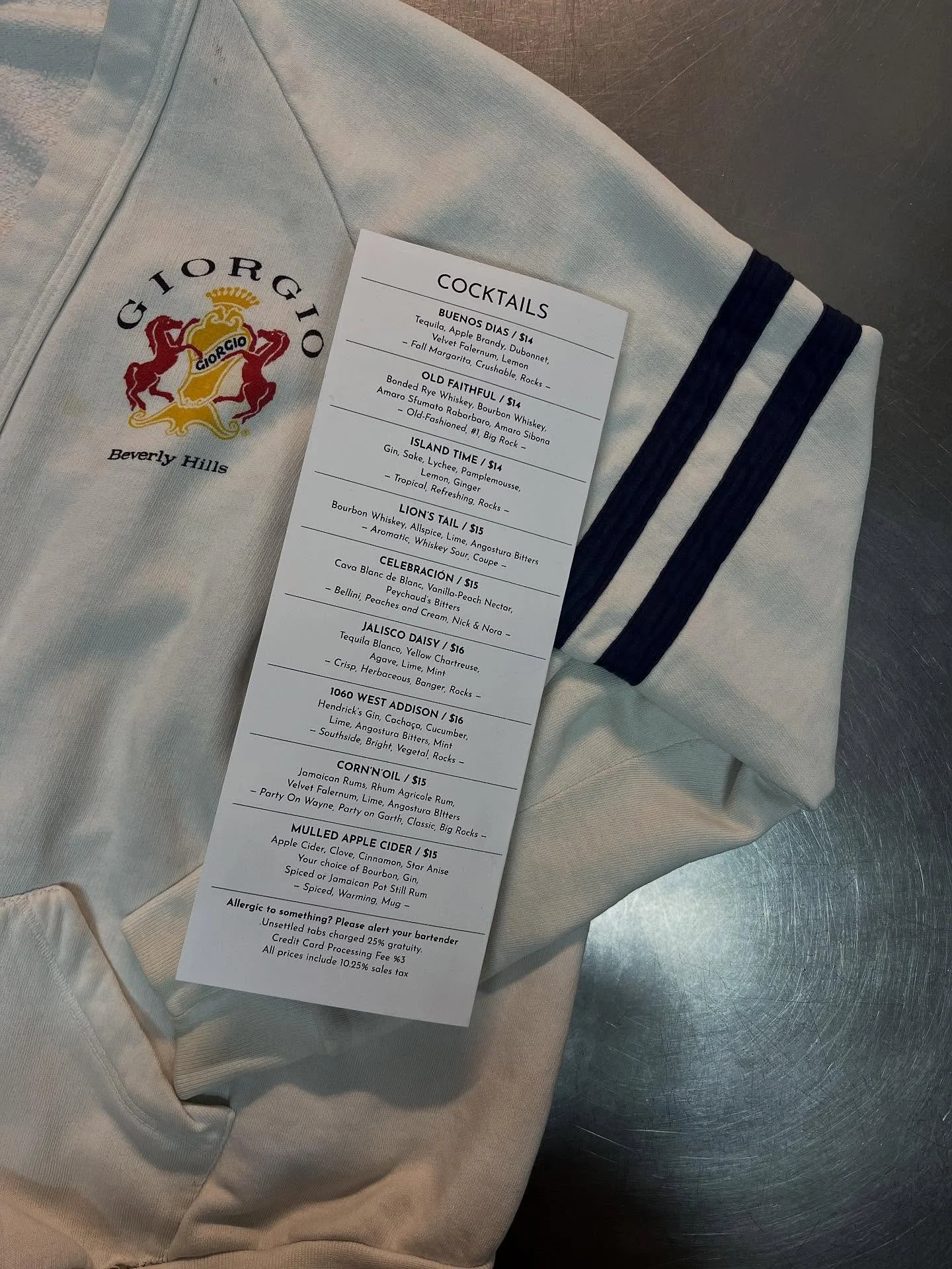 Menu 12.20.25 HAPPY BIRTHDAY Jesse!