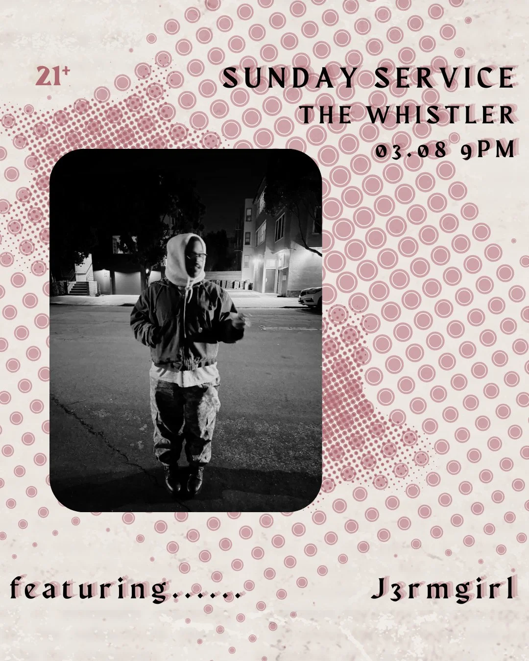 J3rmgirl (@j3rmgirl) (they/them) is an Afro-Latin DJ brought up in LA and Houston, now based in Chicago. They pull sounds from Nola-bounce, Baile funk, house, and techno to create a fast pace rhythm you can&rsquo;t resist!