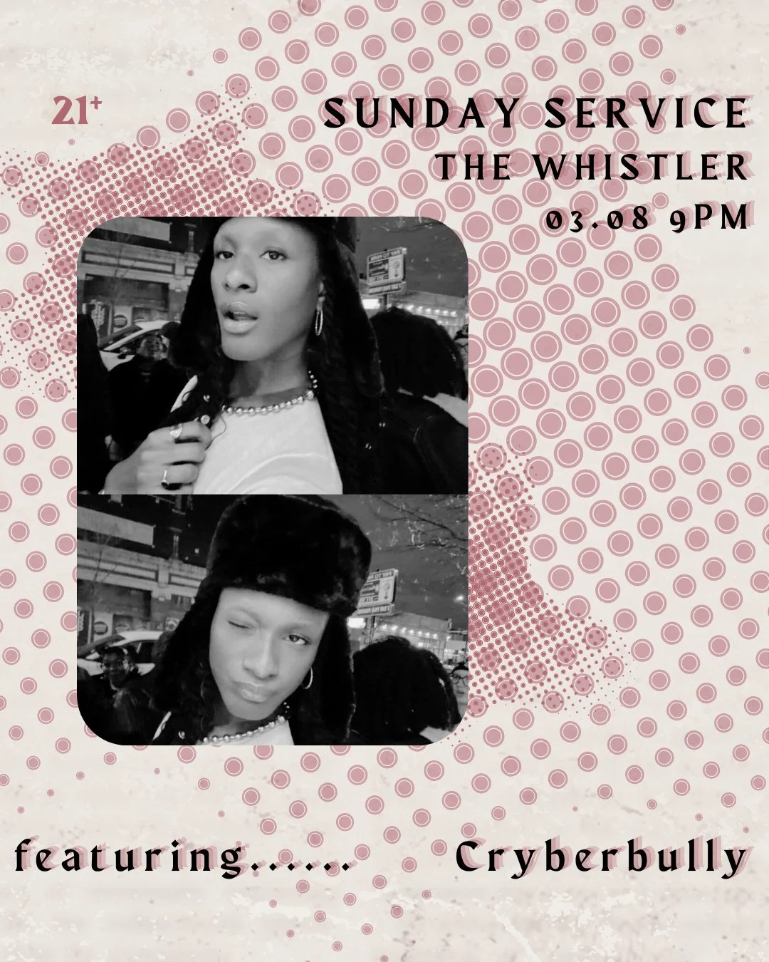 Cryberbully (@j.3rri) is a Chicago born and based open format dj. Her sets range from jersey club, ballroom, techno, and ambient to create an atmosphere of sensuality and chaos.