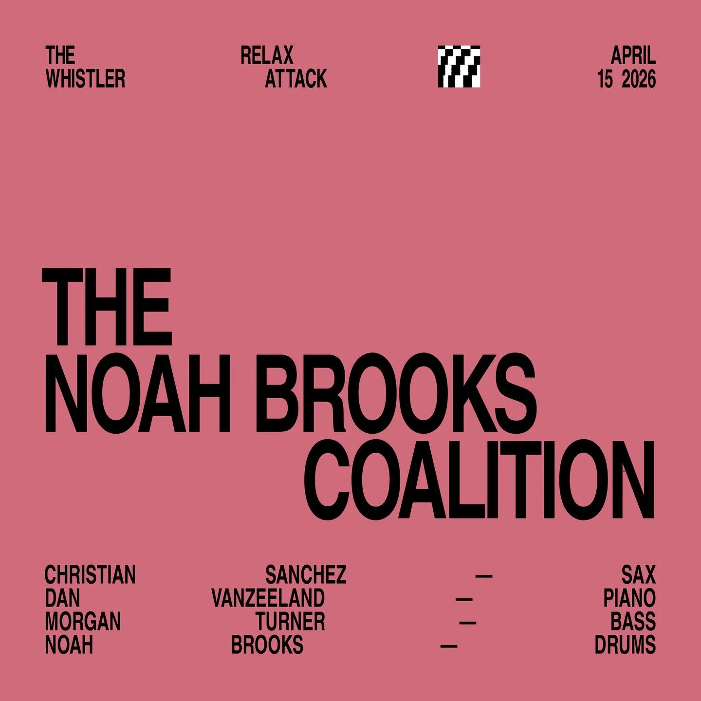 🎶 The Relax Attack Jazz Series presents @thenoahbrookscoalition &mdash; a dynamic quartet led by drummer and composer Noah Brooks, fusing the soulful swing of Blue Note with a modern edge. ⁠
⁠
📅 Wednesday, April 15⁠
🎷 @christianaugustmusic (sax) |
