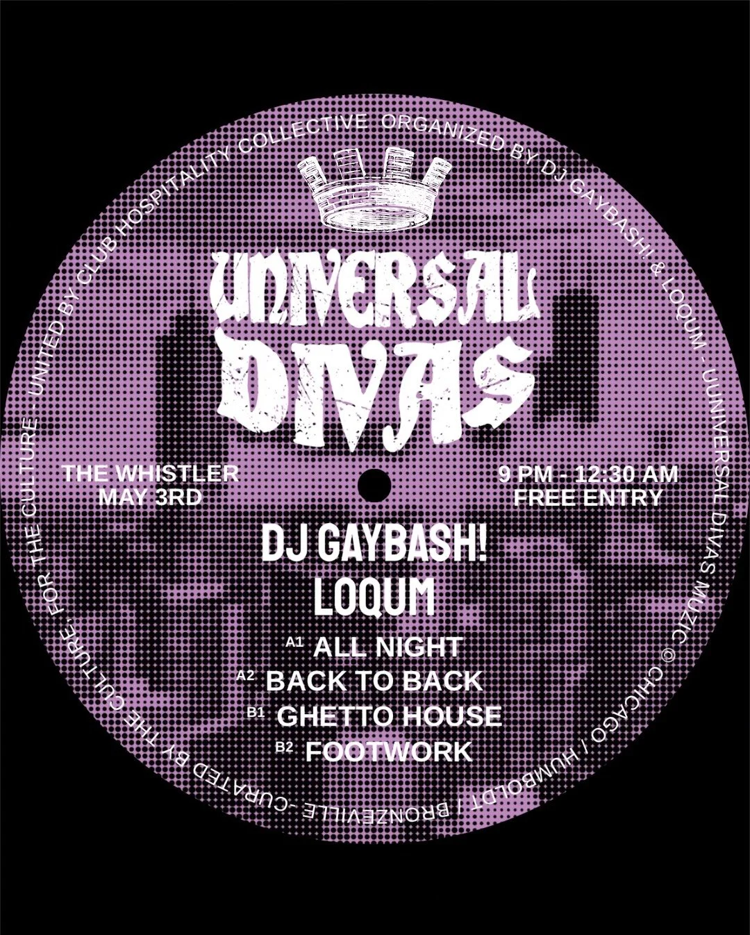 Universal Divas w/ DJs Gaybash + Loqum