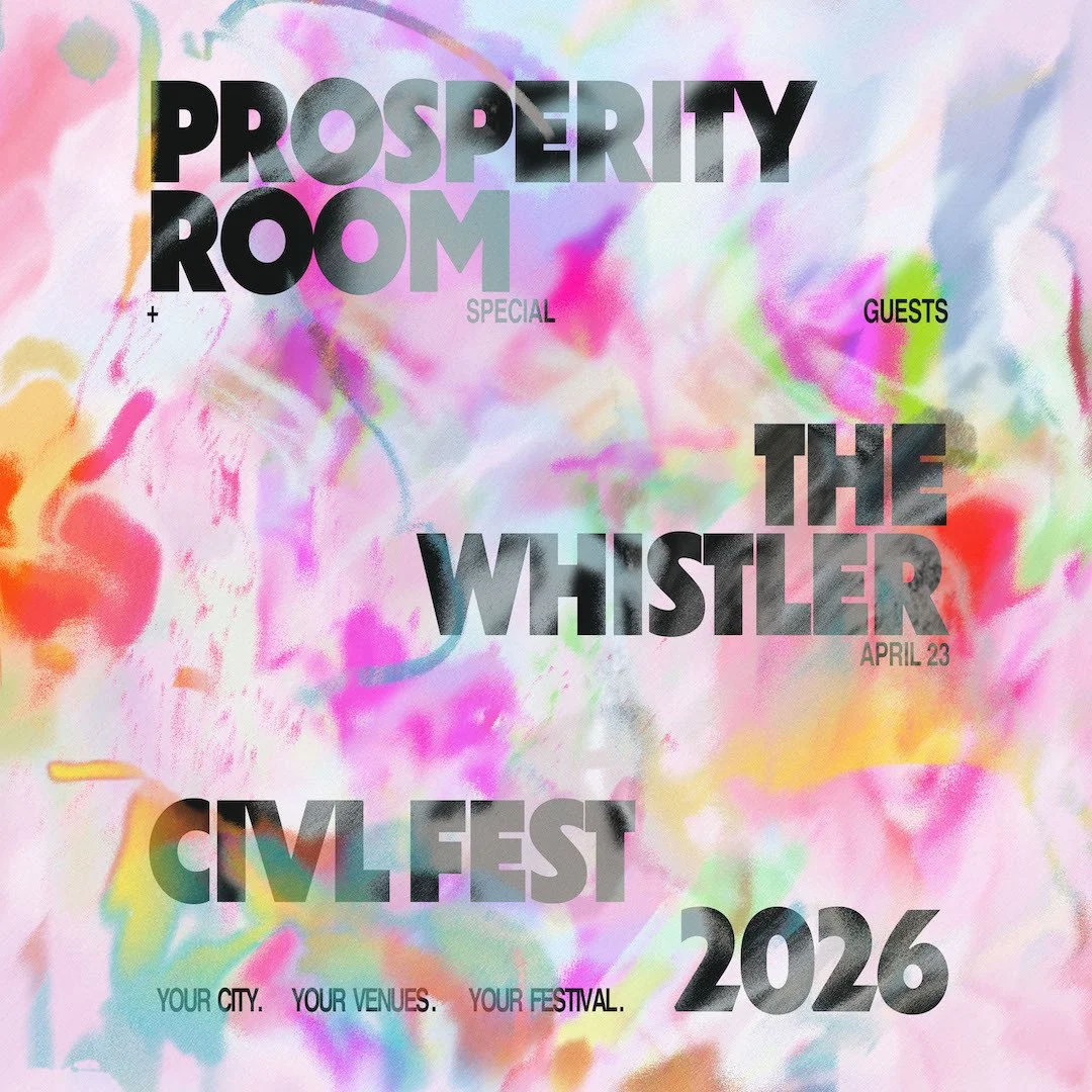 CIVL Fest presents: Prosperity Room⁠ | Thursday, April 23 @ The Whistler⁠
⁠
We&rsquo;re honored to welcome @prosperityroom for CIVL Fest 2026. NYC born and raised, now rooted in Chicago, Prosperity Room turns any dancefloor into a true community spac