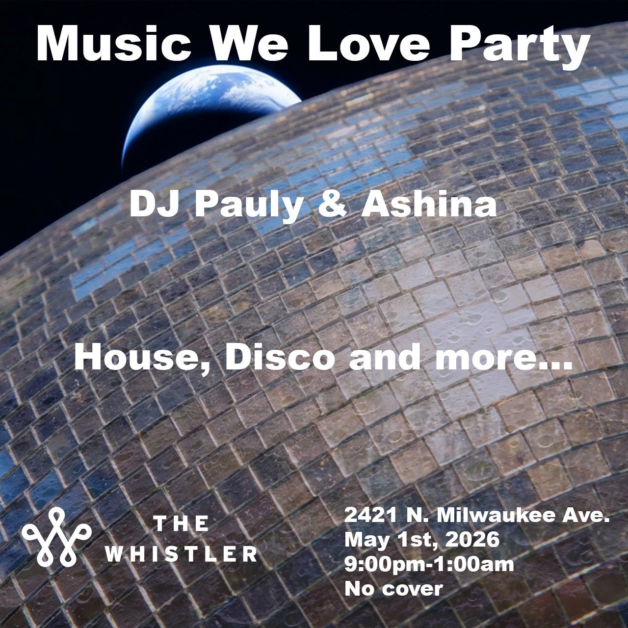 On Friday, May 1, DJs @paulycaston and @sovereign__state are throwing down the sounds they love &mdash; House, Funk, Disco, Afrobeat, Latin grooves &mdash; and we're lovin' every minute of it 💕