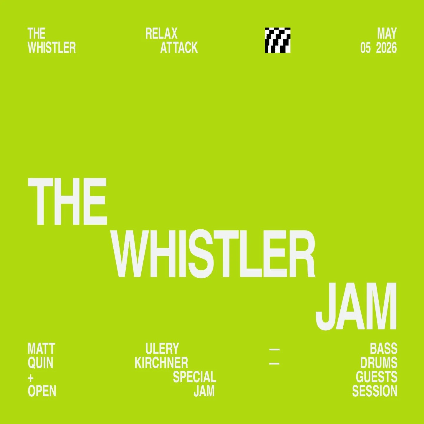 The Whistler Jam 🎷 Tuesday, May 5 &middot; 1st Tuesdays monthly⁠
⁠
Calling all jazz heads: this one&rsquo;s for players and listeners. Pull up to stretch out, sit in, and trade ideas with the house band led by Matt Ulery and Quin Kirchner &mdash; or
