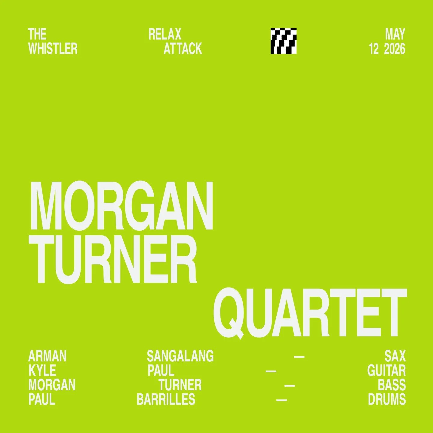 Chicago bassist and composer Morgan Turner leads a quartet of Arman Sangalang (sax), Kyle Paul (guitar), and Paul Barrilles (drums) for a night that bridges tradition and forward-looking jazz.