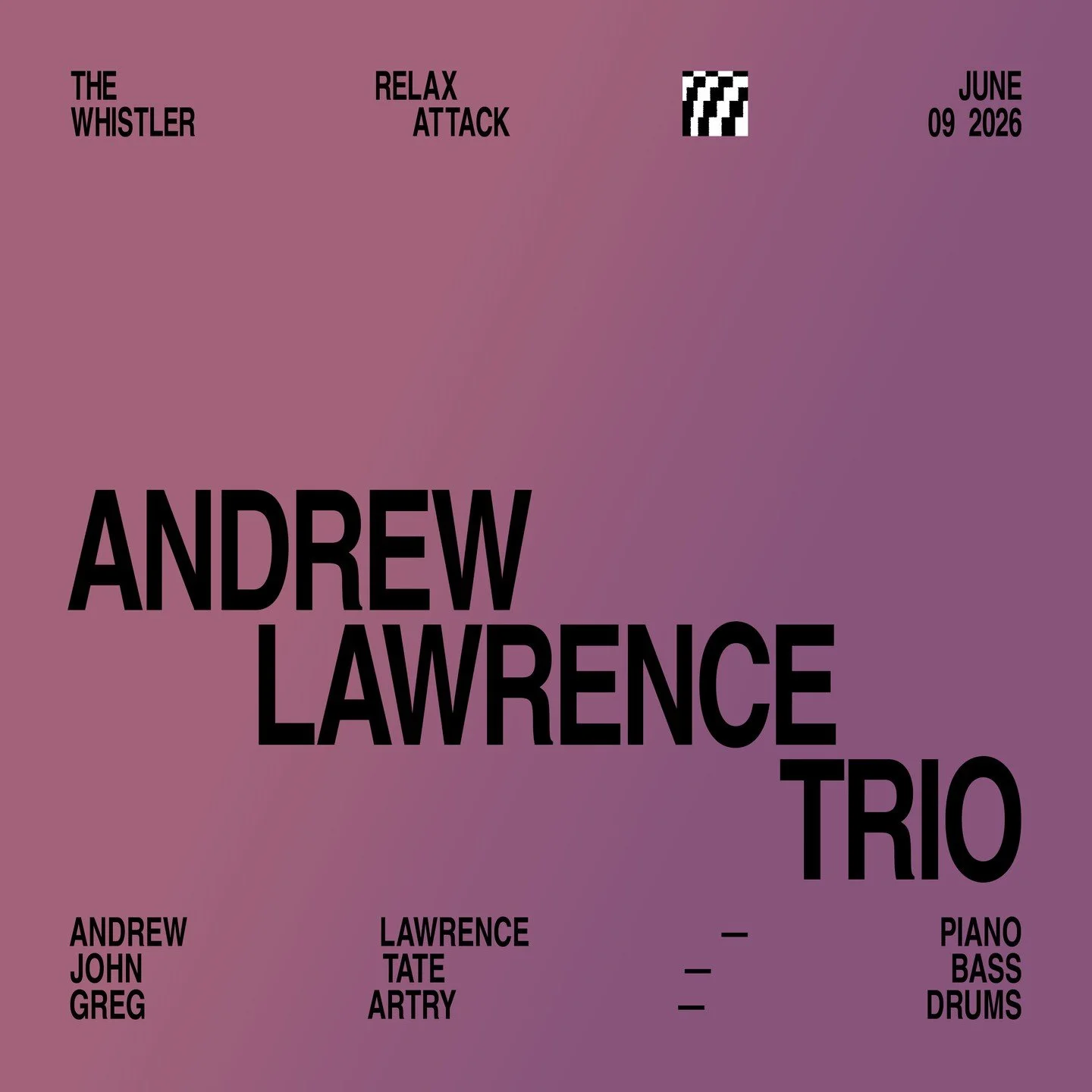 🎹 Relax Attack Jazz Series &mdash; June 9 with the Andrew Lawrence Trio.⁠
⁠
Andrew is a Chicago pianist with deep roots in jazz, fusion, and beyond. His trio features John Tate (bass) and Greg Artry (drums), and their calling card is fluid, high-ene