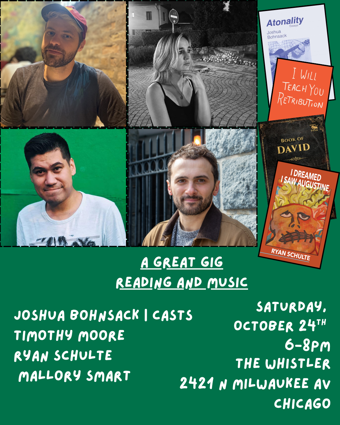 I DREAMED I SAW AUGUSTINE BOOK LAUNCH