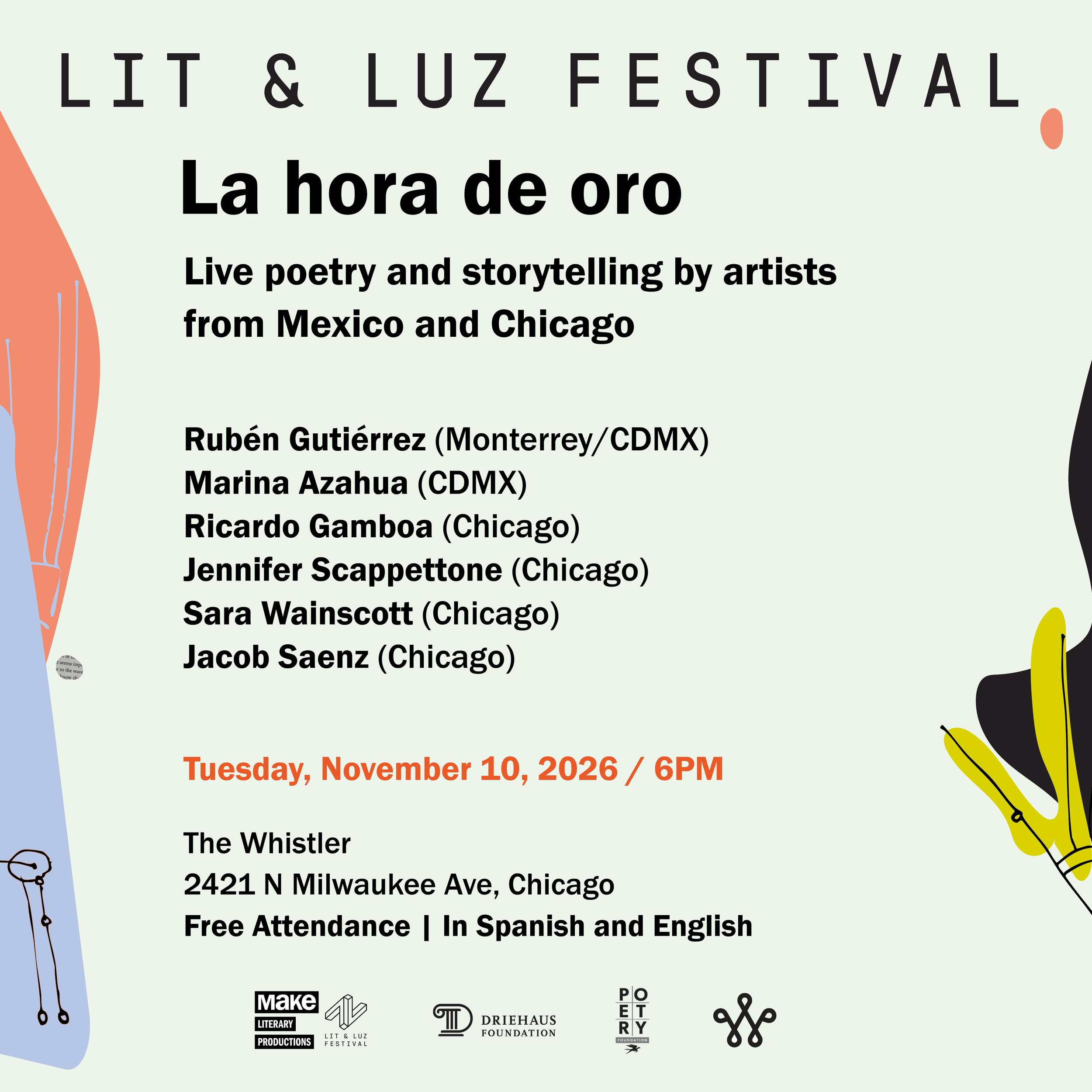 LIT &amp; LUZ FESTIVAL: LA HORA DE ORO