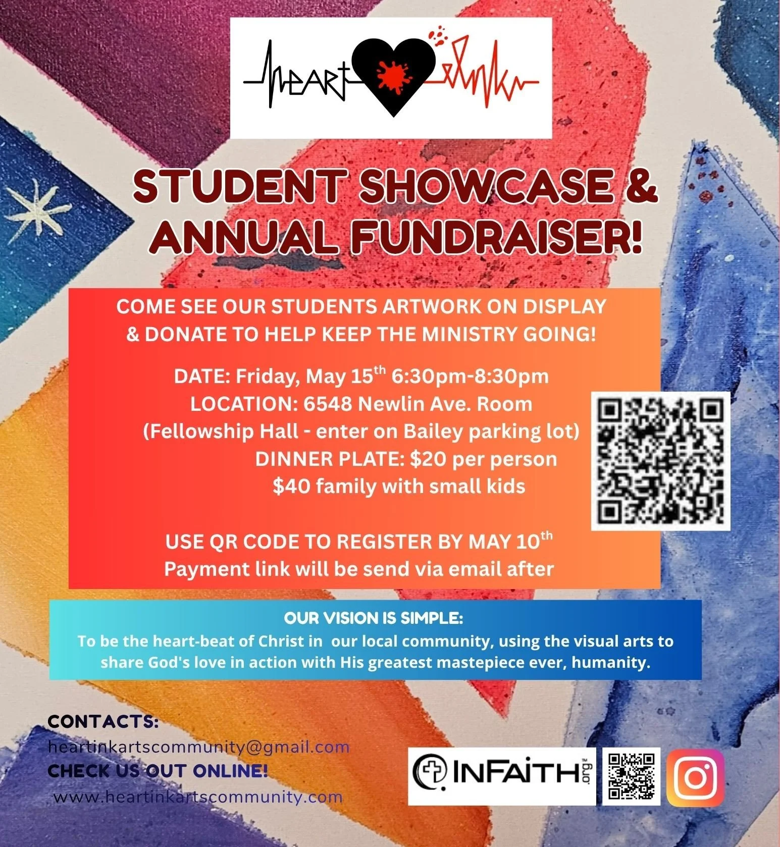 HEART INK STUDENT SHOWCASE & FUNDRAISER