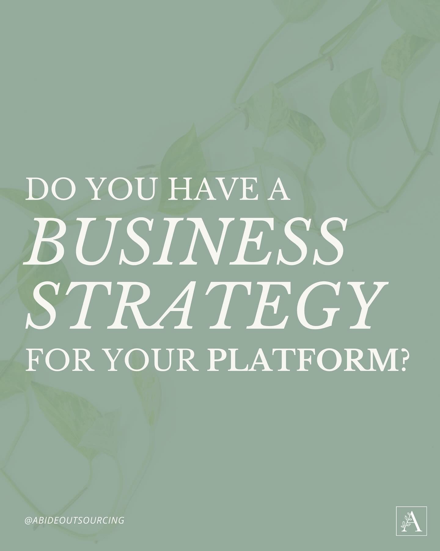 🌿 Transform your influencer platform into a thriving business! 
Here&rsquo;s why strategy is the game-changer: ✨ You&rsquo;ll know exactly what content drives growth. ✨ You&rsquo;ll optimize your time AND your revenue. ✨ You&rsquo;ll finally feel in