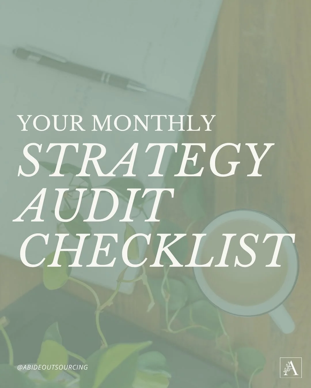 If you want to introduce strategy into your business and you&rsquo;re not sure where to start, here&rsquo;s your first step!

I&rsquo;m a firm believer in taking one step at a time. Each small step adds up to big progress if we&rsquo;re consistent ov